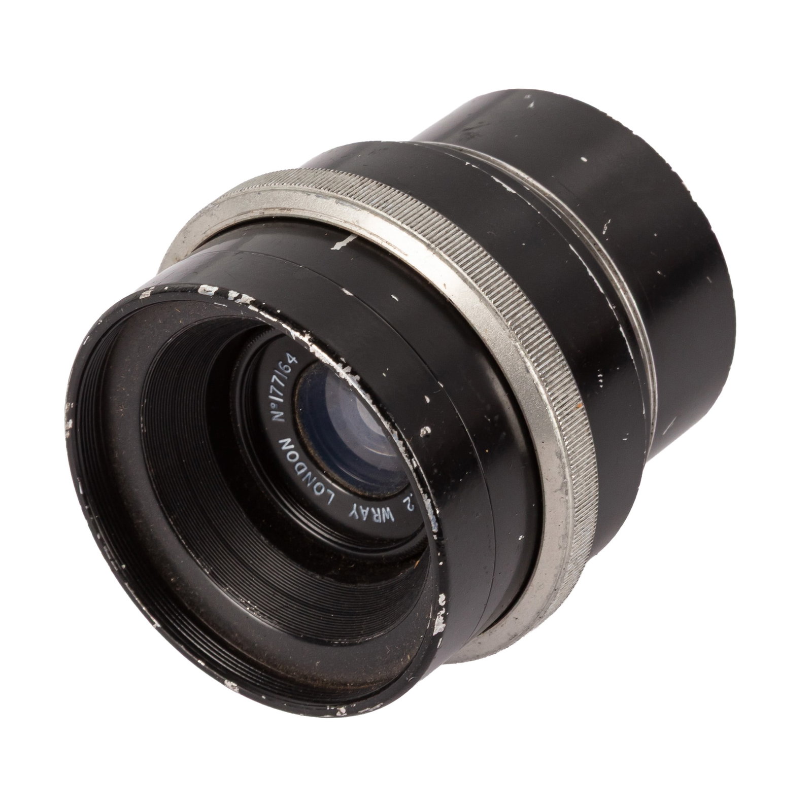 Wray London 35mm f/2 Cine-Unilite: Wray London 35mm f/2 Cine-Unilite Serial No: 177164 Body: VG Optics: G/VG - internal haze and dust Notes: no aperture iris