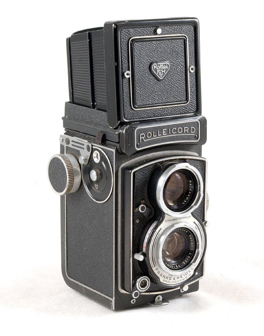 Rolleicord VB 120 TLR. With ERC and strap. - 2