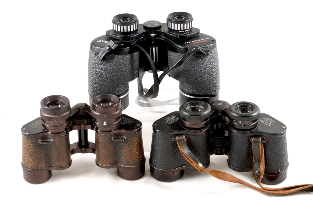 Ross Stepnada, CZJ Delturisem & Streamliner Wide Angle Binoculars. Three useful pairs of binoculars. (1 of 2)