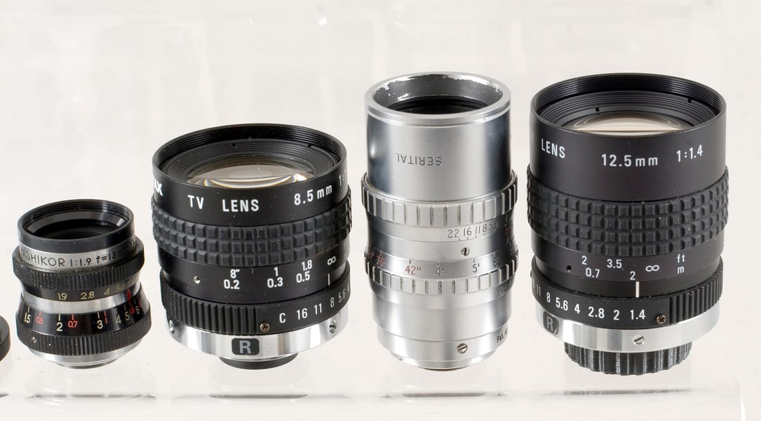 Zunow & Other Cine and TV Lenses. Including Bolex and other lenses - 3