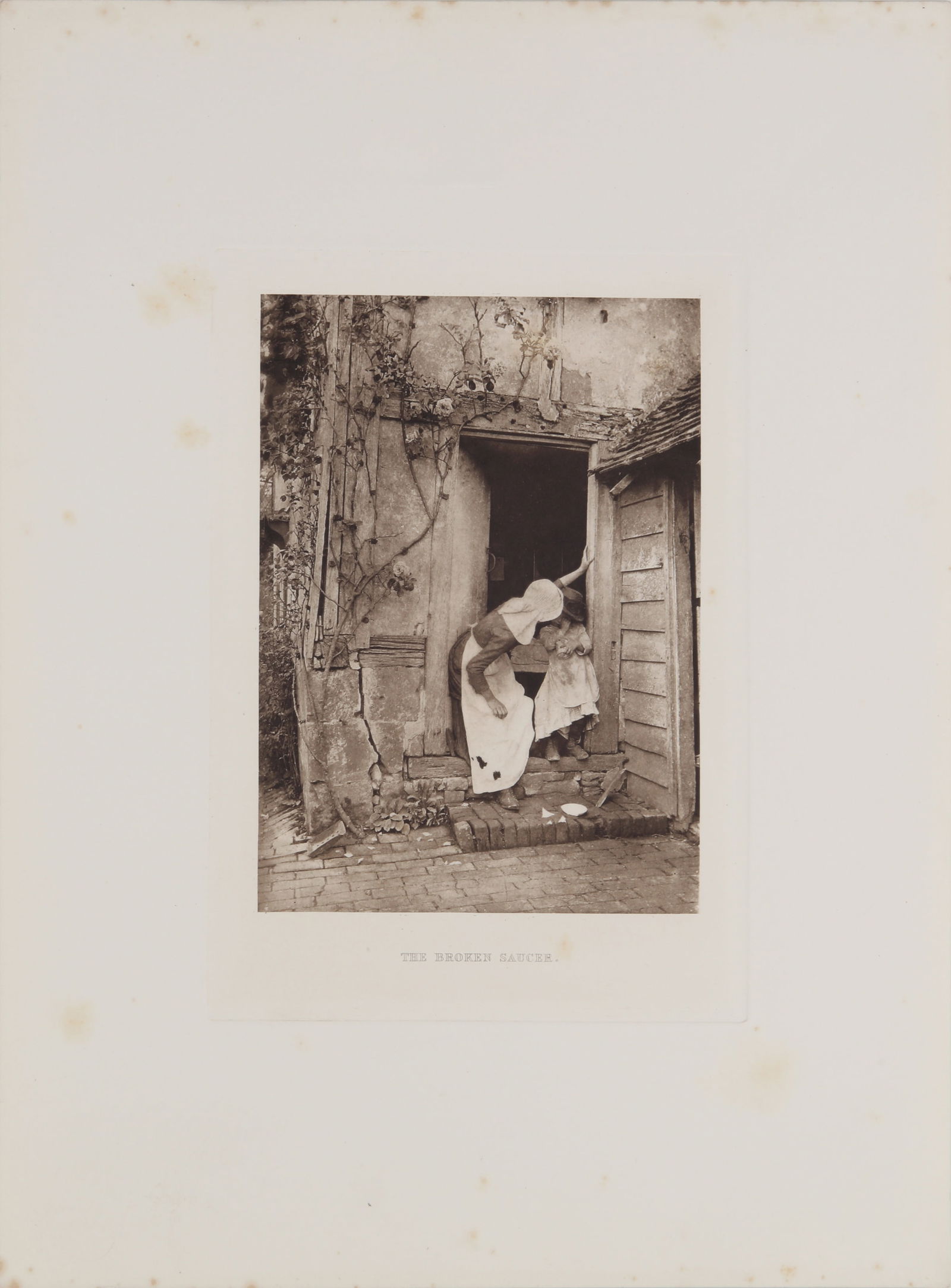 Henry Peach Robinson (1830 - 1901) & J.B.B. Wellington (1858-1939) A Merry Tale & Broken Saucer, 189 - 5