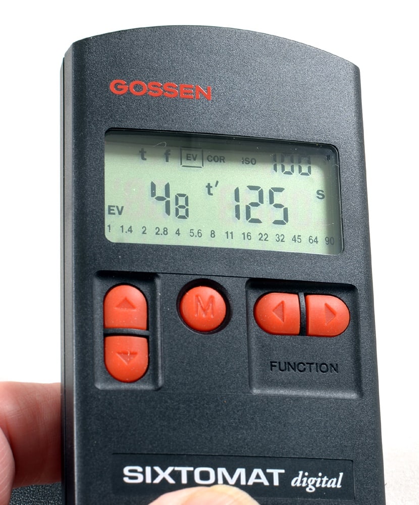 Gossen Sixtomat Digital Exposure Meter. Plus a Weston V Meter. - 2