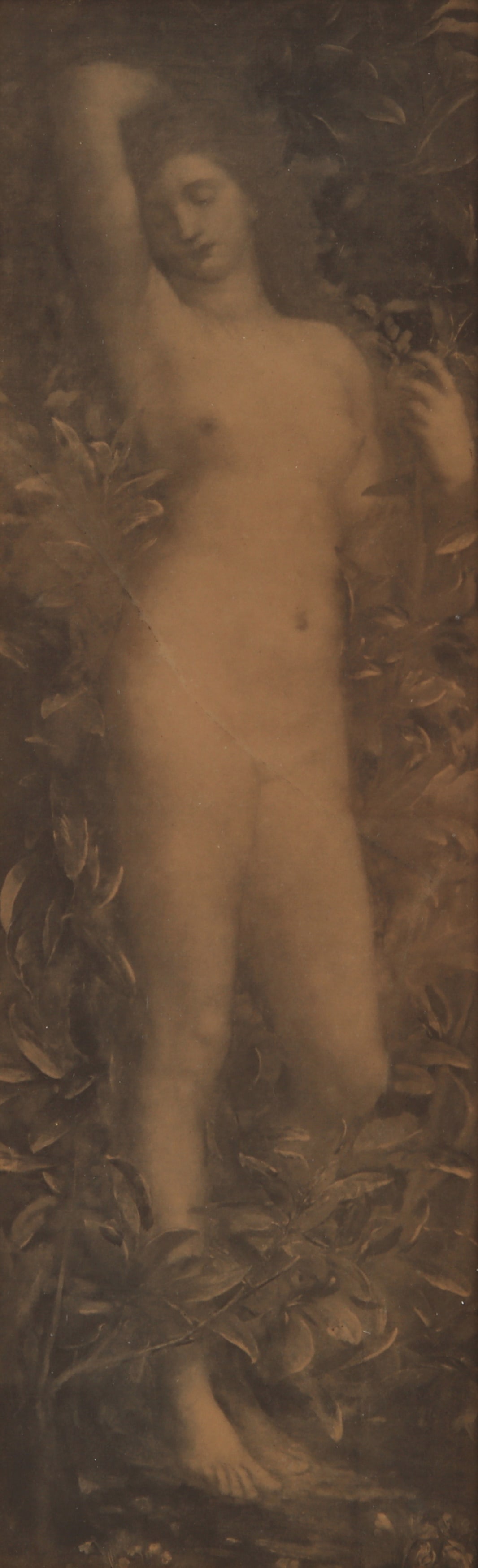 Frederick Hollyer (1837-1933) A Pair of Nude Study Reproductions [possibly after Burne-Jones], c.189 - 4