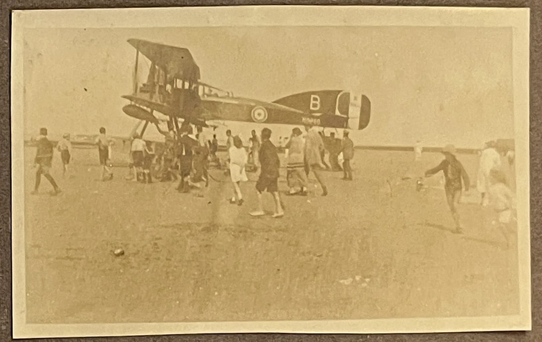 [EARLY AVIATION INTEREST] St Paul's Girls School (formerly Bishop's Court?), London, W6. Two Photog: [EARLY AVIATION INTEREST] St Paul's Girls School (formerly Bishop's Court?), London, W6. Two Photograph Albums 1919-1920. Comprising a small album 6" x 5" containing 21 interior and exterior
