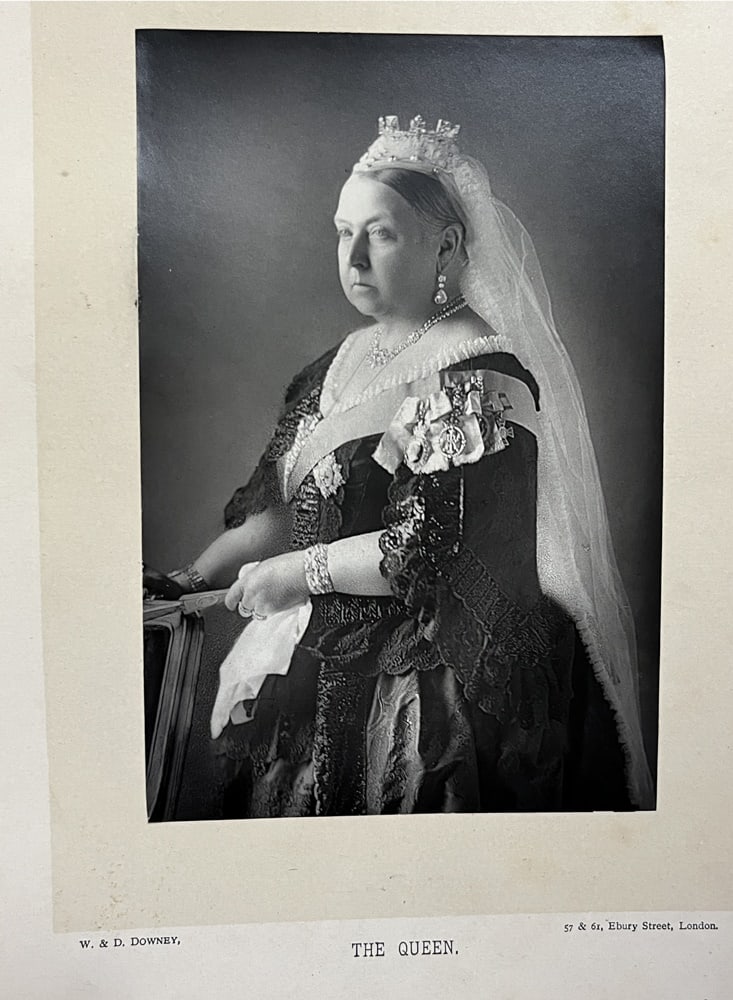 VICTORIAN ROYALTY & MILITARY INTEREST] W & D Downey [studio active 1860s to 1910s] Two Volumes of Th: VICTORIAN ROYALTY & MILITARY INTEREST] W & D Downey [studio active 1860s to 1910s] Two Volumes of The Cabinet Portrait Gallery published by Cassell & Company. One volume (volume number unknow)
