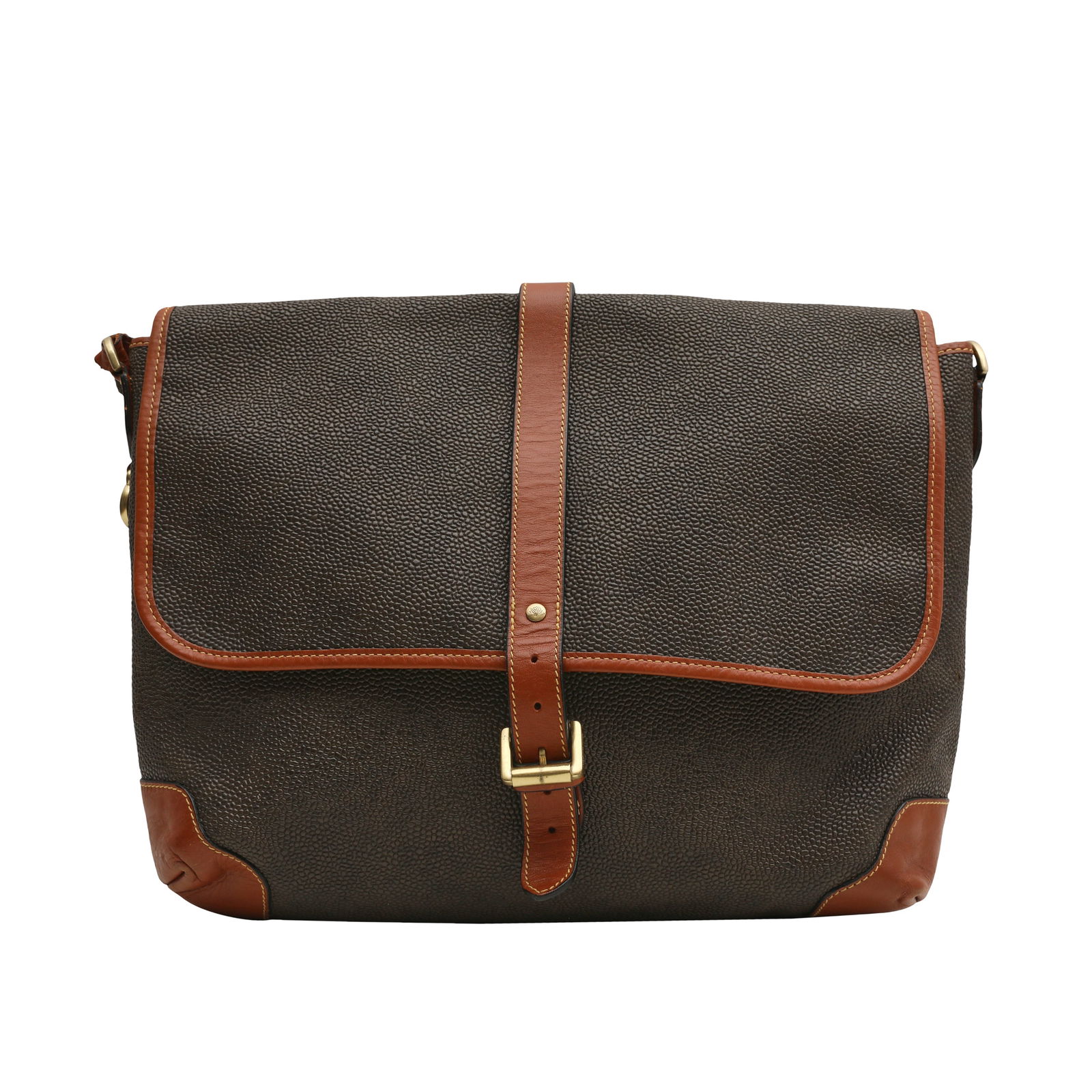 Mulberry Khaki Scotchgrain Heritage Messenger Bag: Mulberry Khaki Scotchgrain Heritage Messenger Bag grained coated canvas, tan leather trim, canvas strap, gold tone hardware 60 w x 24 w x 30 d cm Serial code (797850) Grade B- Please log in to Chiswi