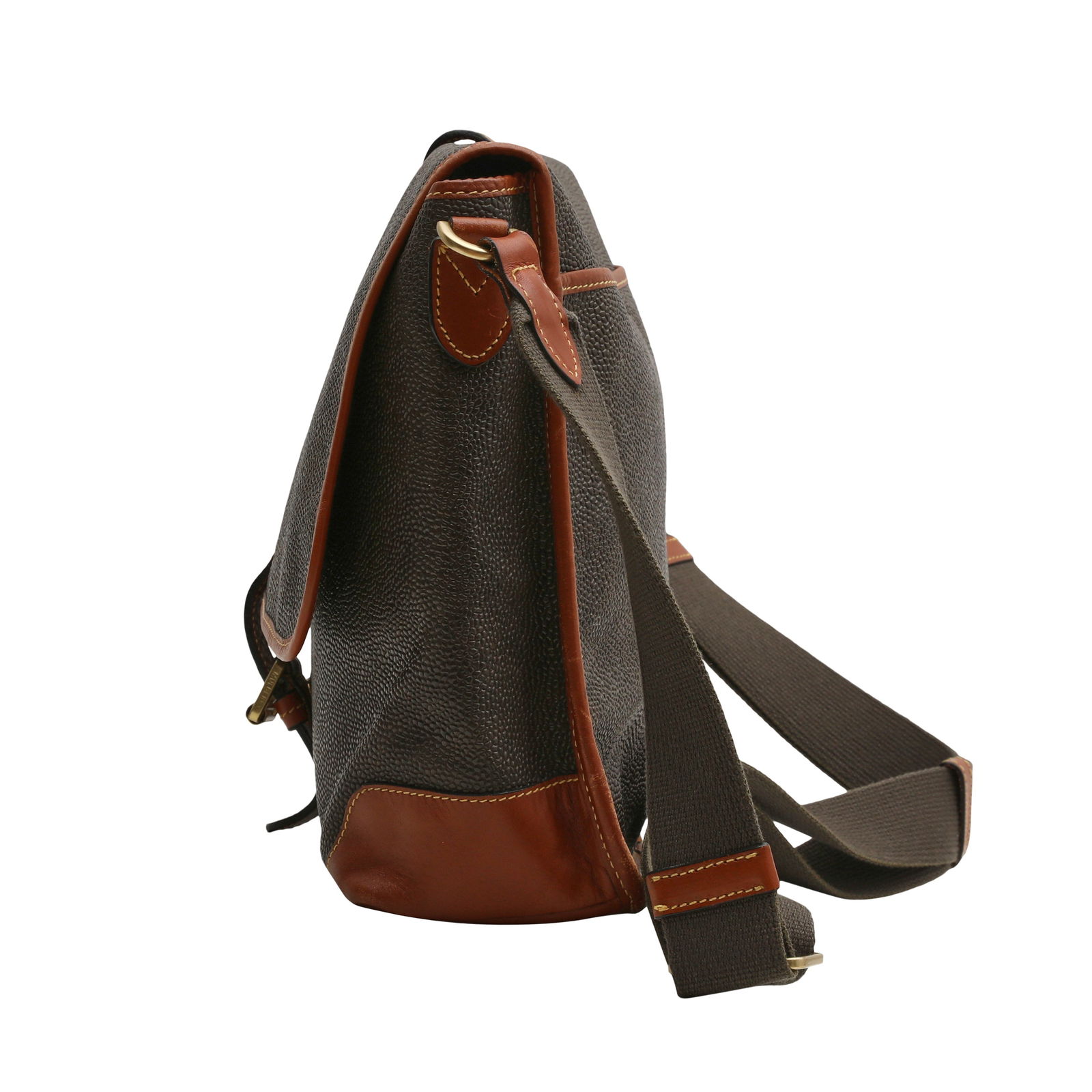 Mulberry Khaki Scotchgrain Heritage Messenger Bag - 5