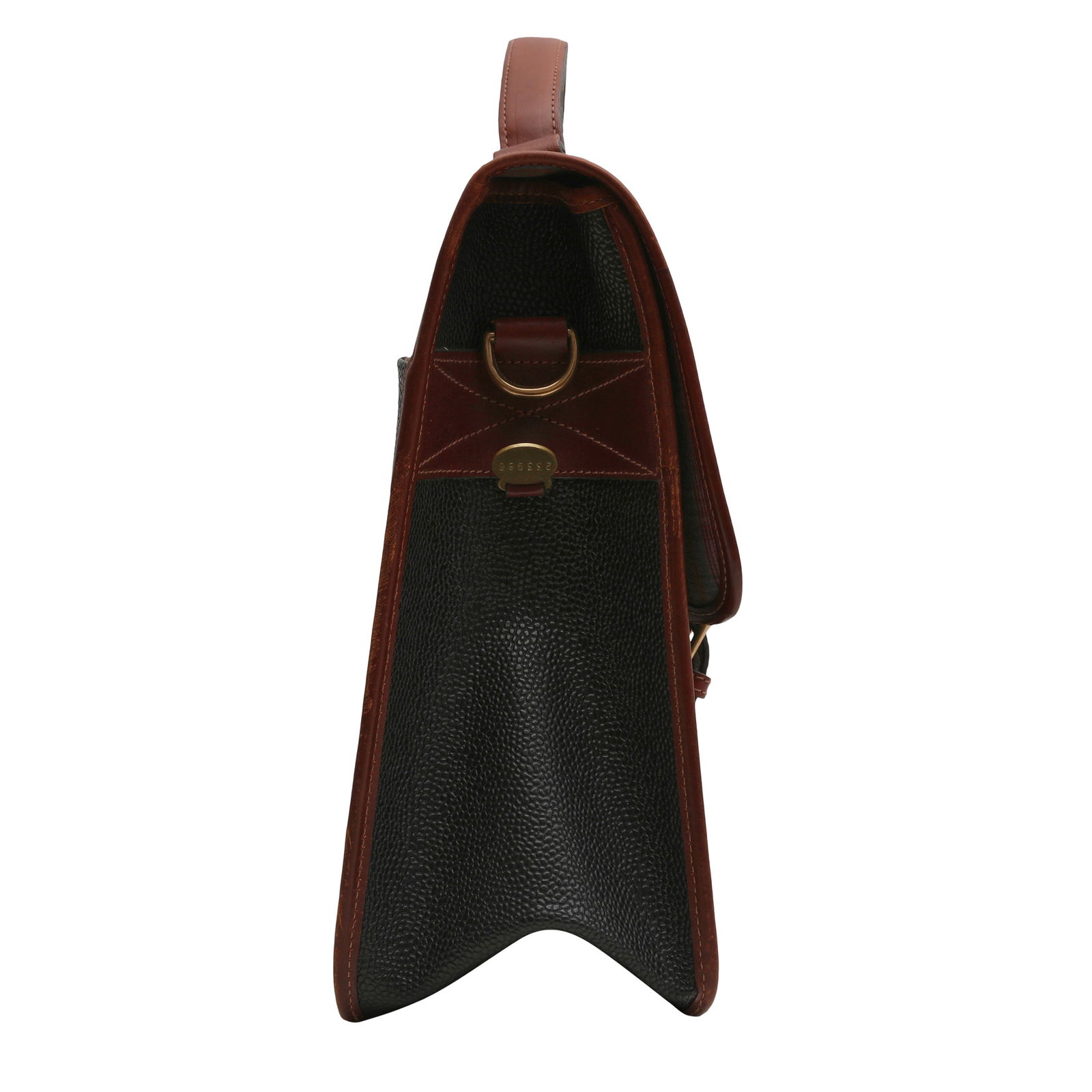 Mulberry Black Scotchgrain Heritage Satchel - 2