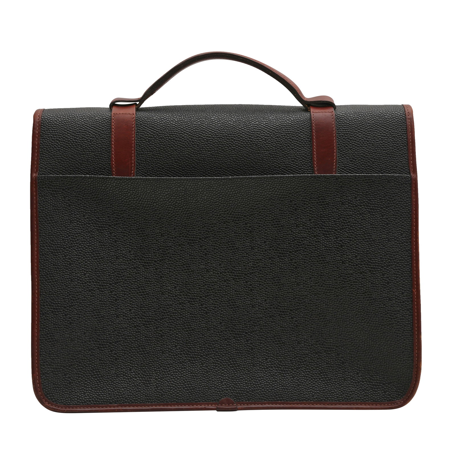 Mulberry Black Scotchgrain Heritage Satchel - 3