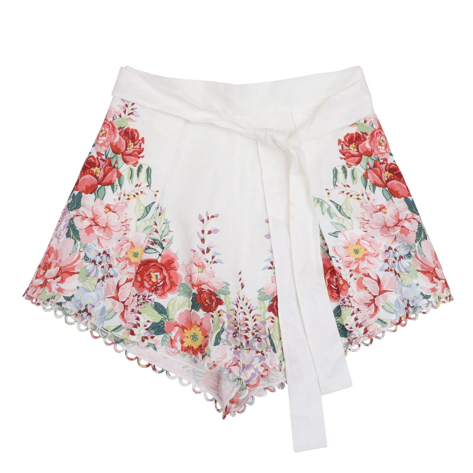 Zimmerman Ivory Floral Bellitude Short Set - Size 3 - 2