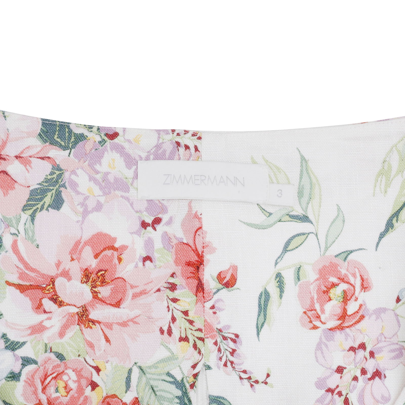 Zimmerman Ivory Floral Bellitude Short Set - Size 3 - 7