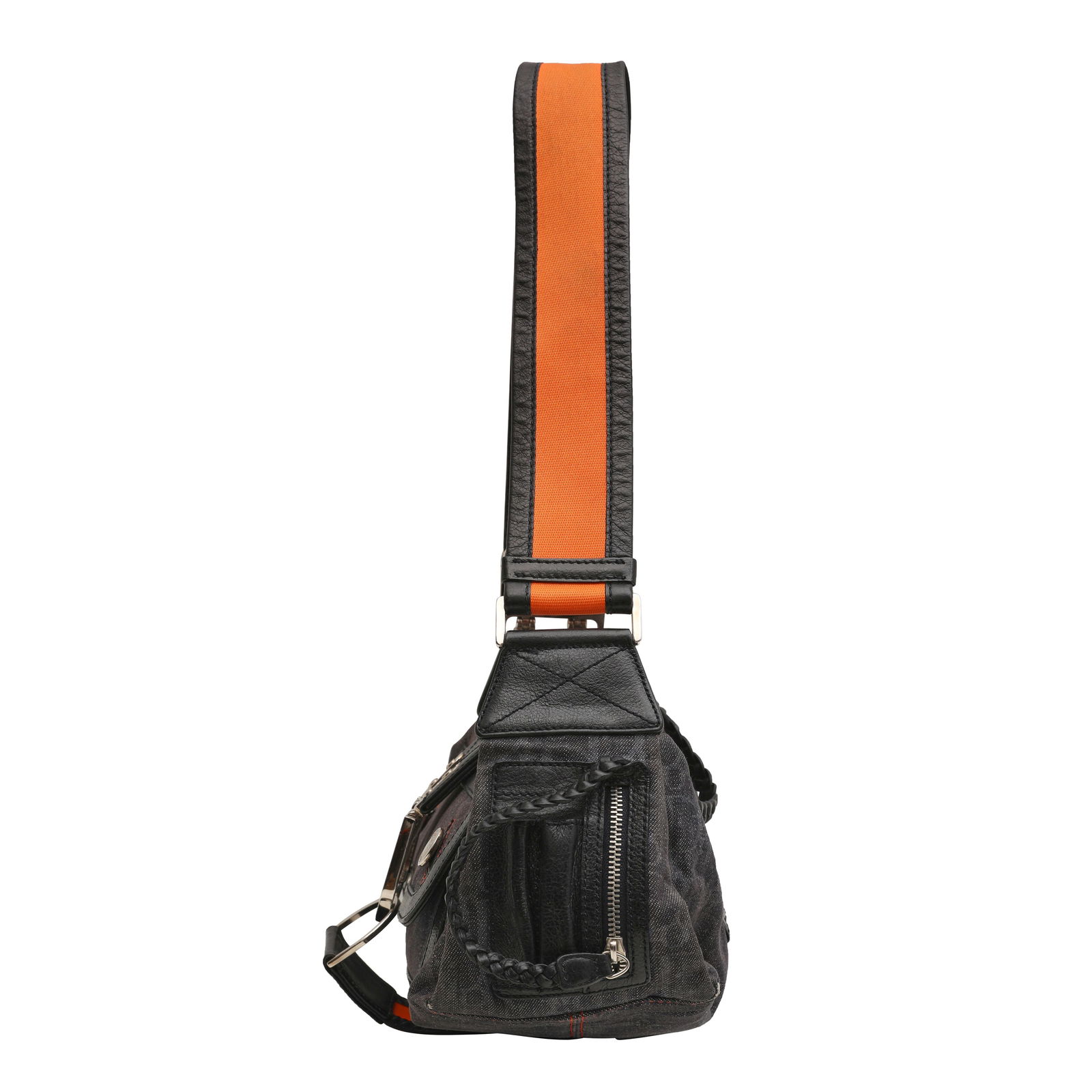 Christian Dior Black Flight Shoulder Bag - 4