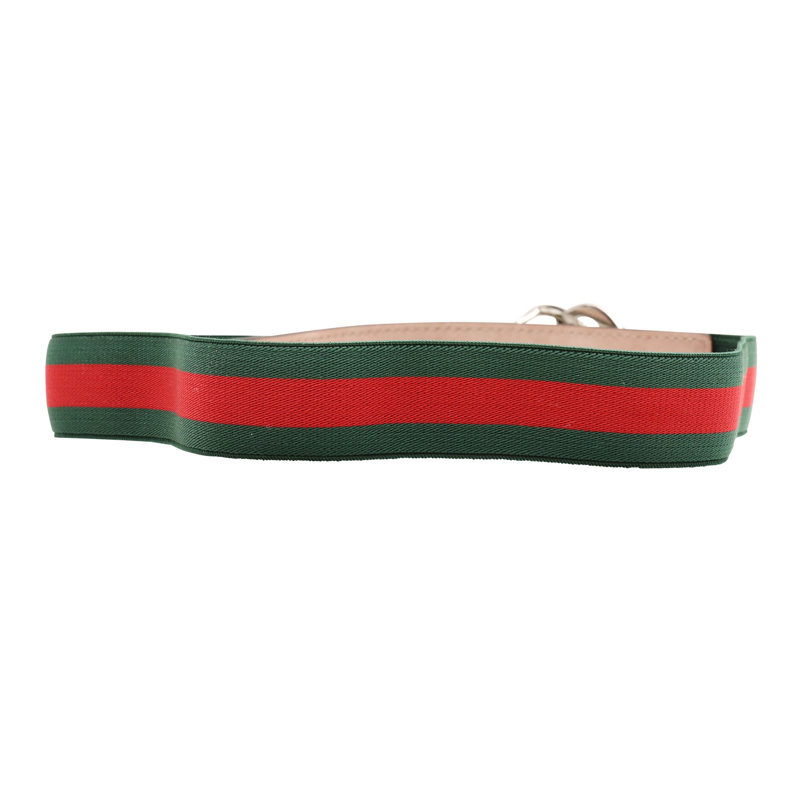 Gucci Junior White GG Web Belt - Size M - 3