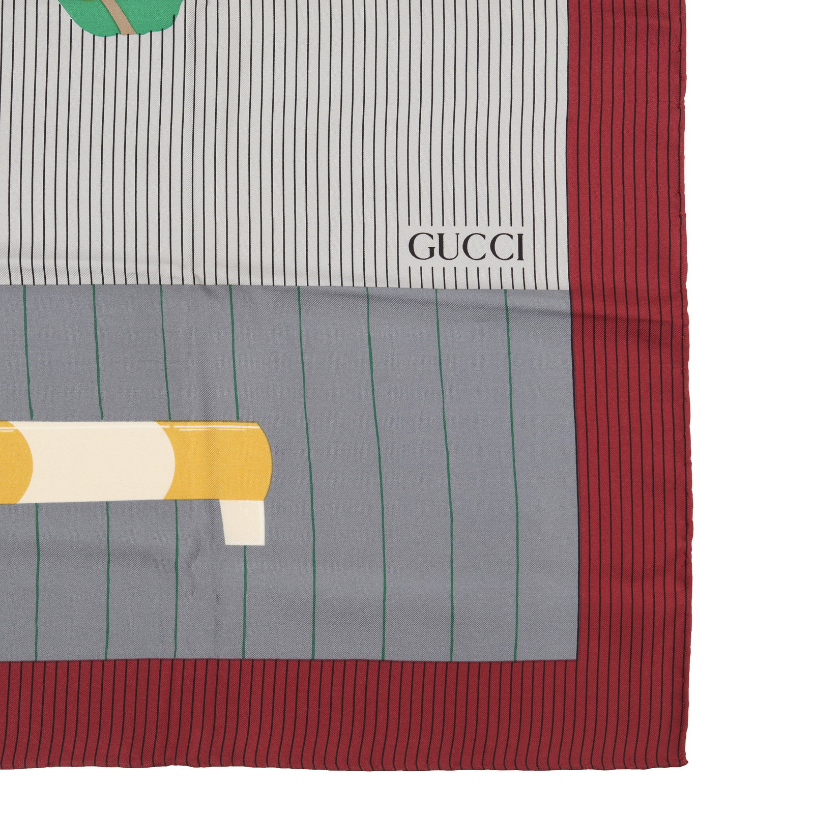 Gucci Two Silk Scarves - 5