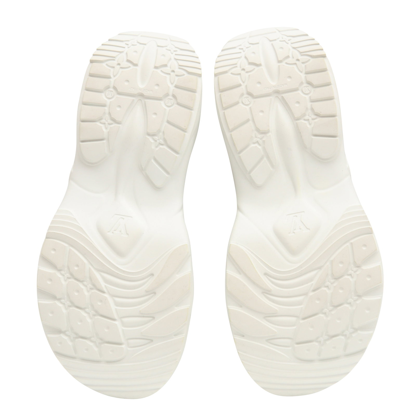 Louis Vuitton White Pool 55 Flat Comfort Mule - Size 39 - 4