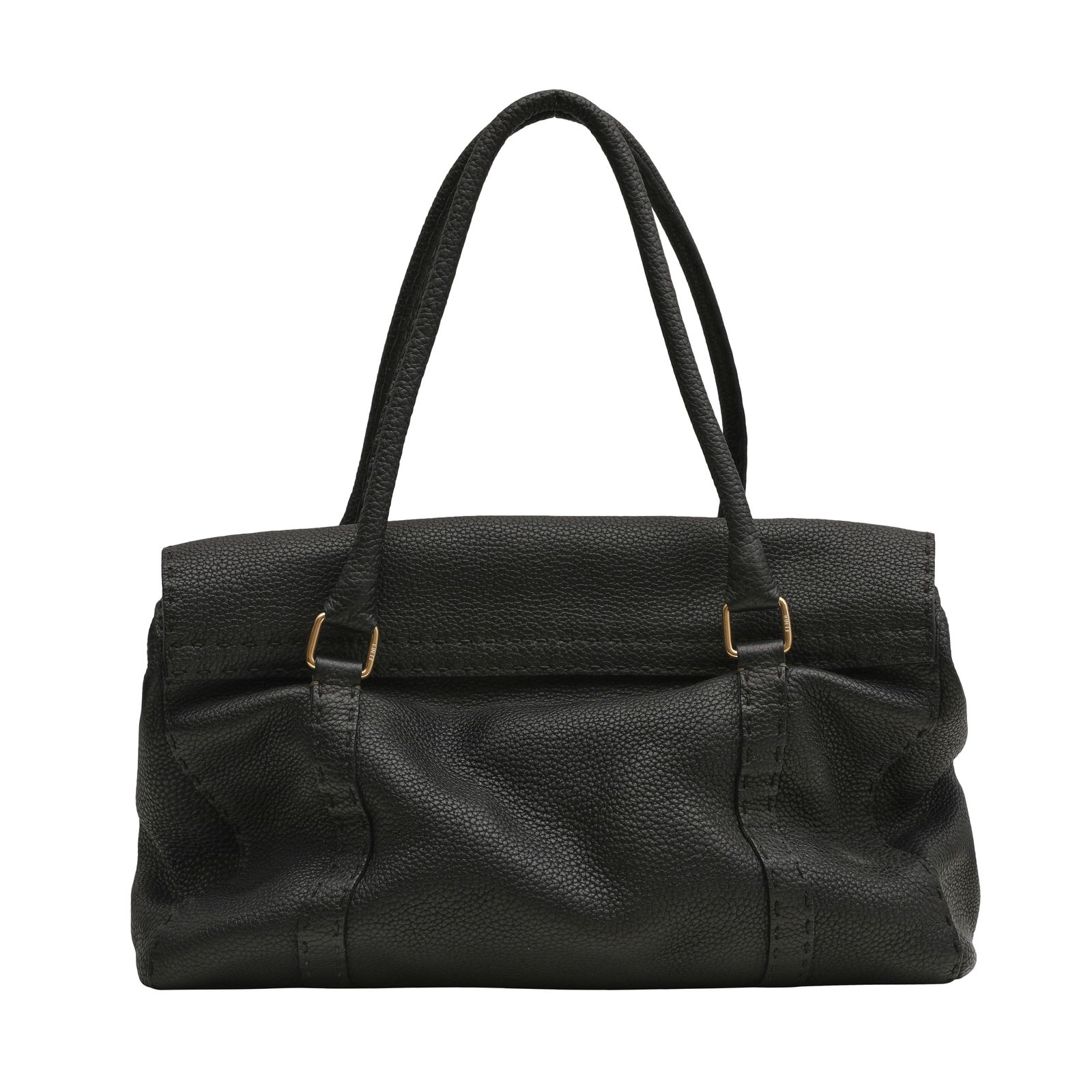 Fendi Black Selleria Linda Shoulder Bag - 3