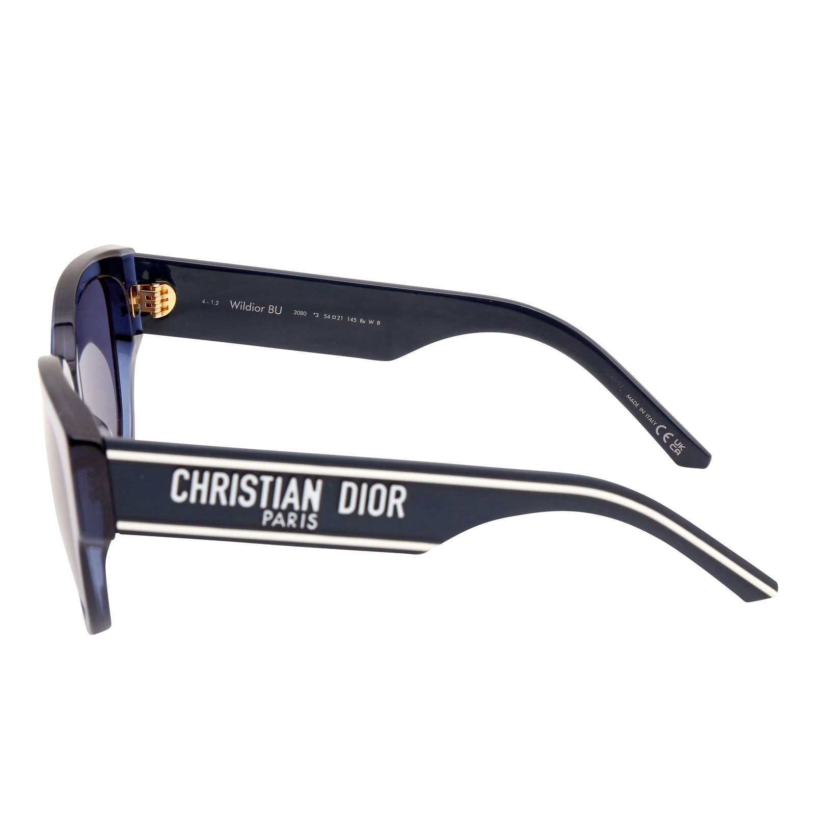 Christian Dior Navy Wildior Round Sunglasses - 3