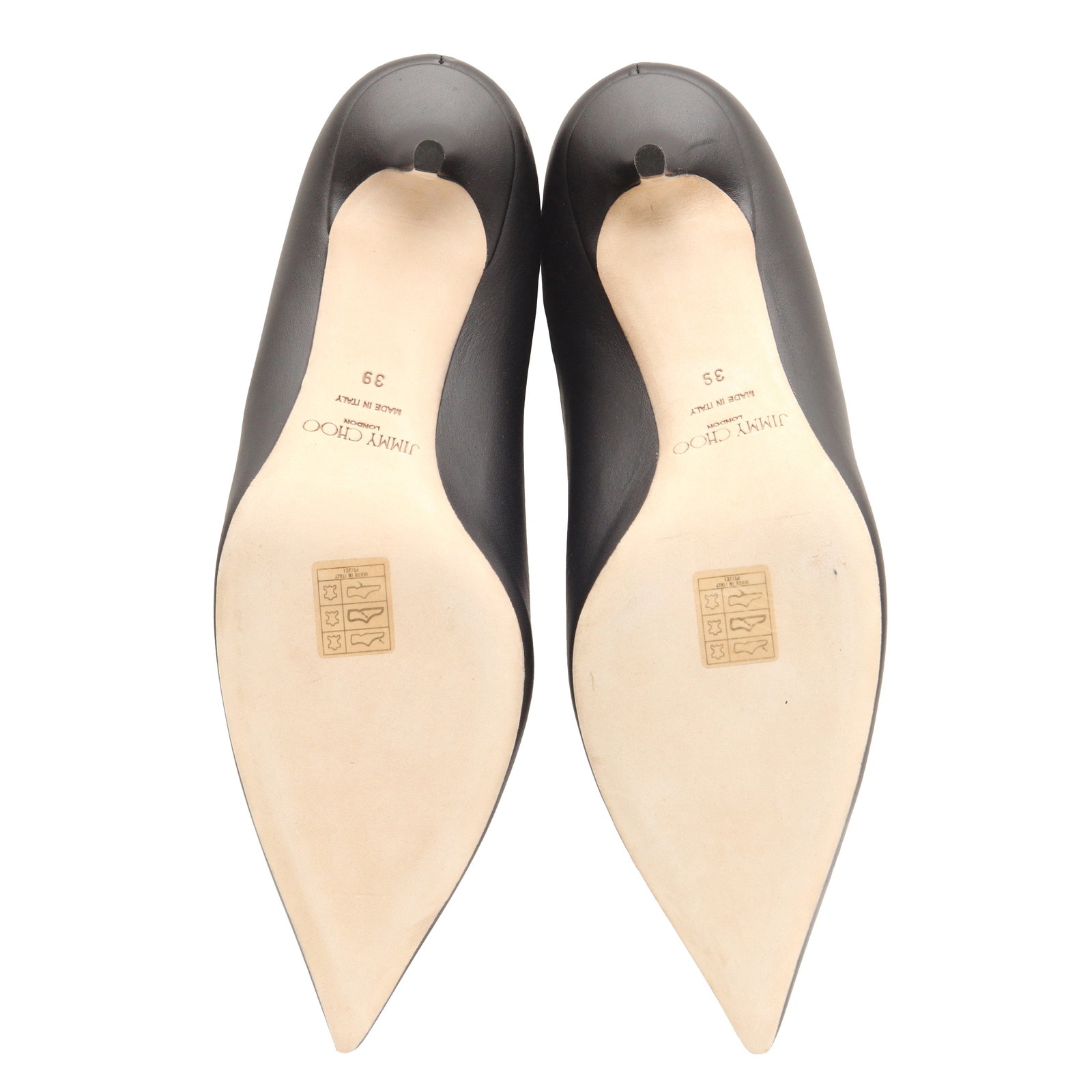 Jimmy Choo Black Miranda 65 Ankle Boot - Size 39 - 3