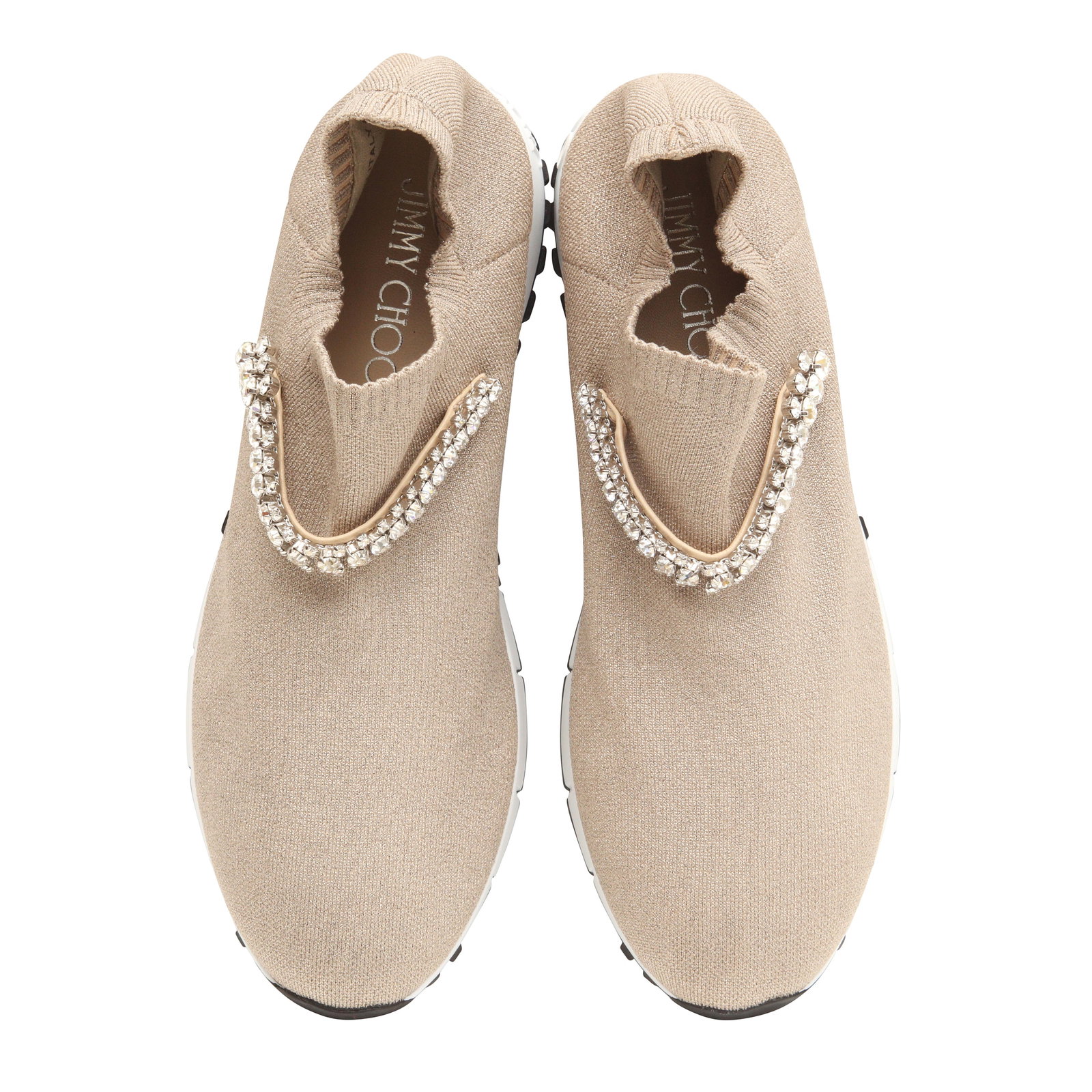 Jimmy Choo Beige Verona Sneaker - Size 40 - 2