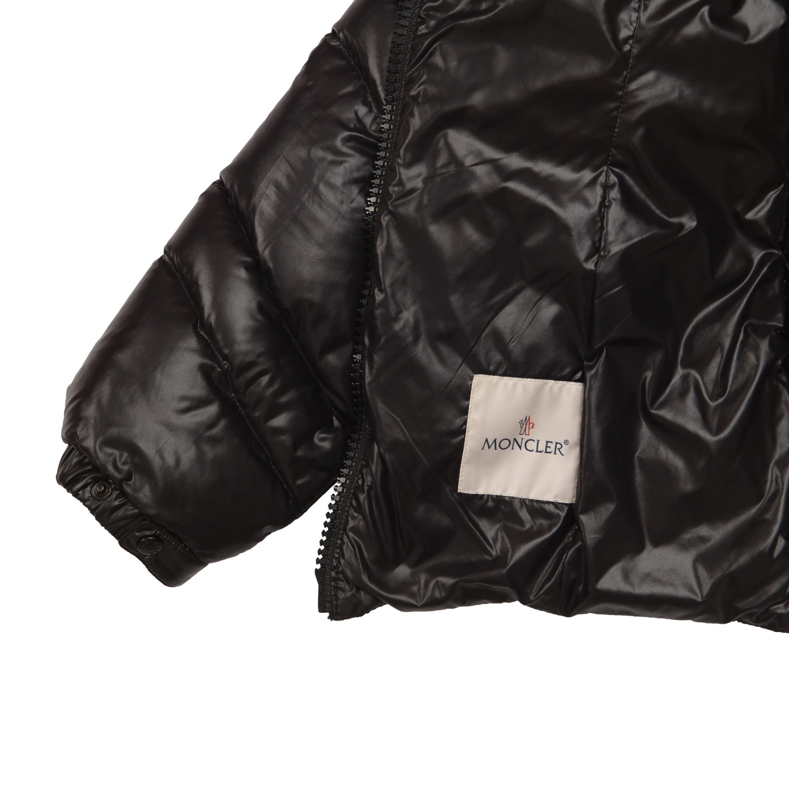 Moncler Black Fuligule Down Padded Jacket - Size 3 - 4
