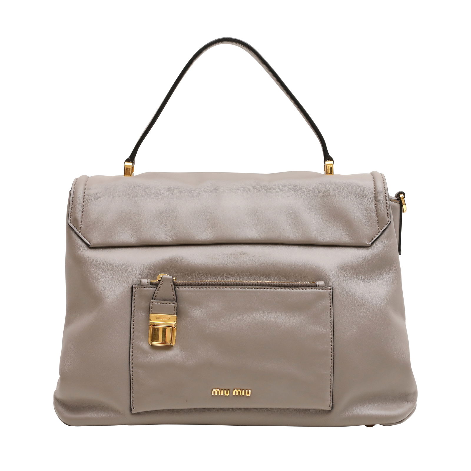 Miu Miu Clay Aventura Top Handle Bag - 3