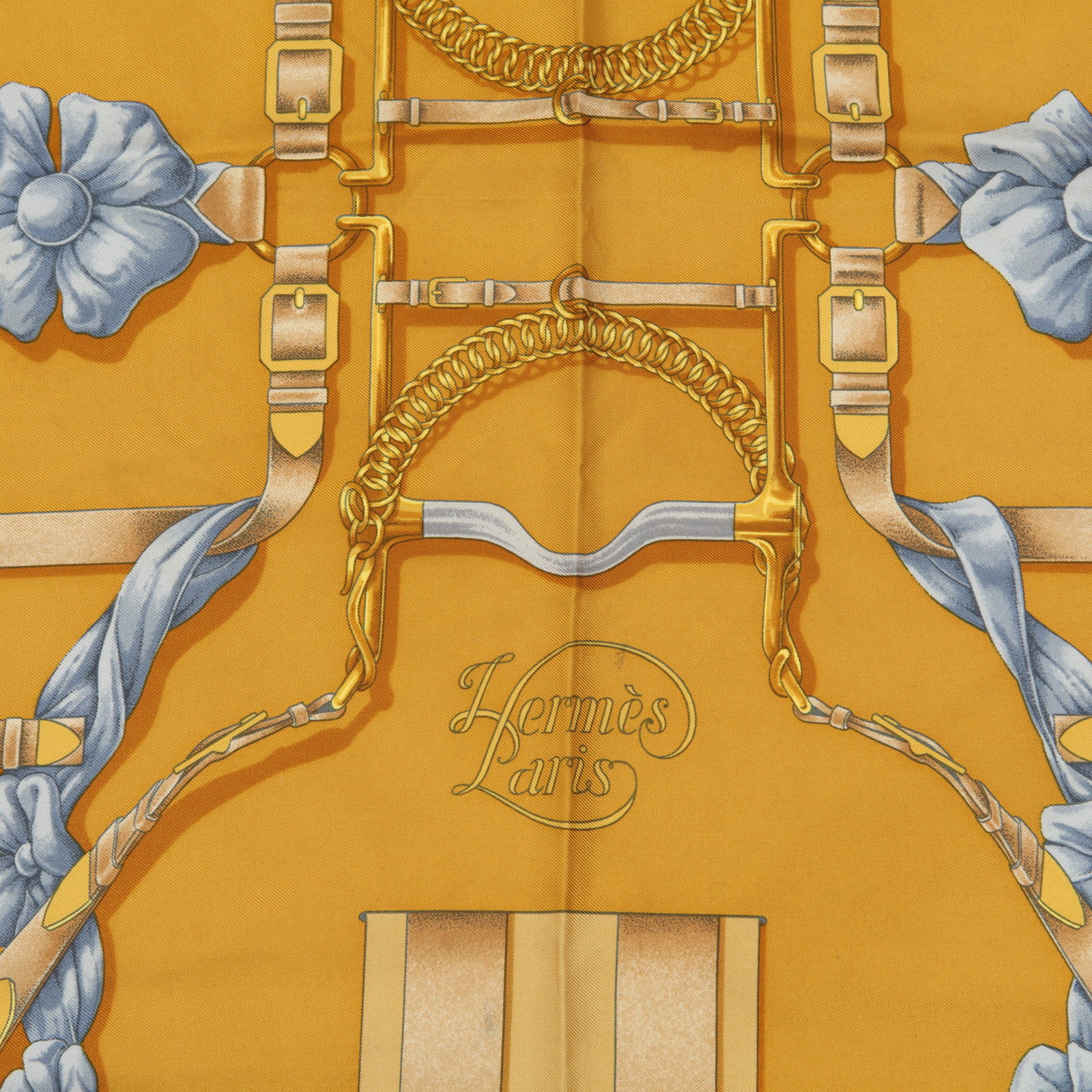 Hermes Four Mixed Silk Scarves - 5