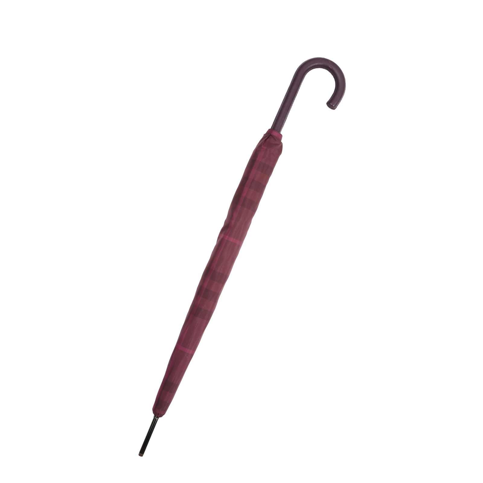 Burberry Purple Heritage Check Umbrella - 2