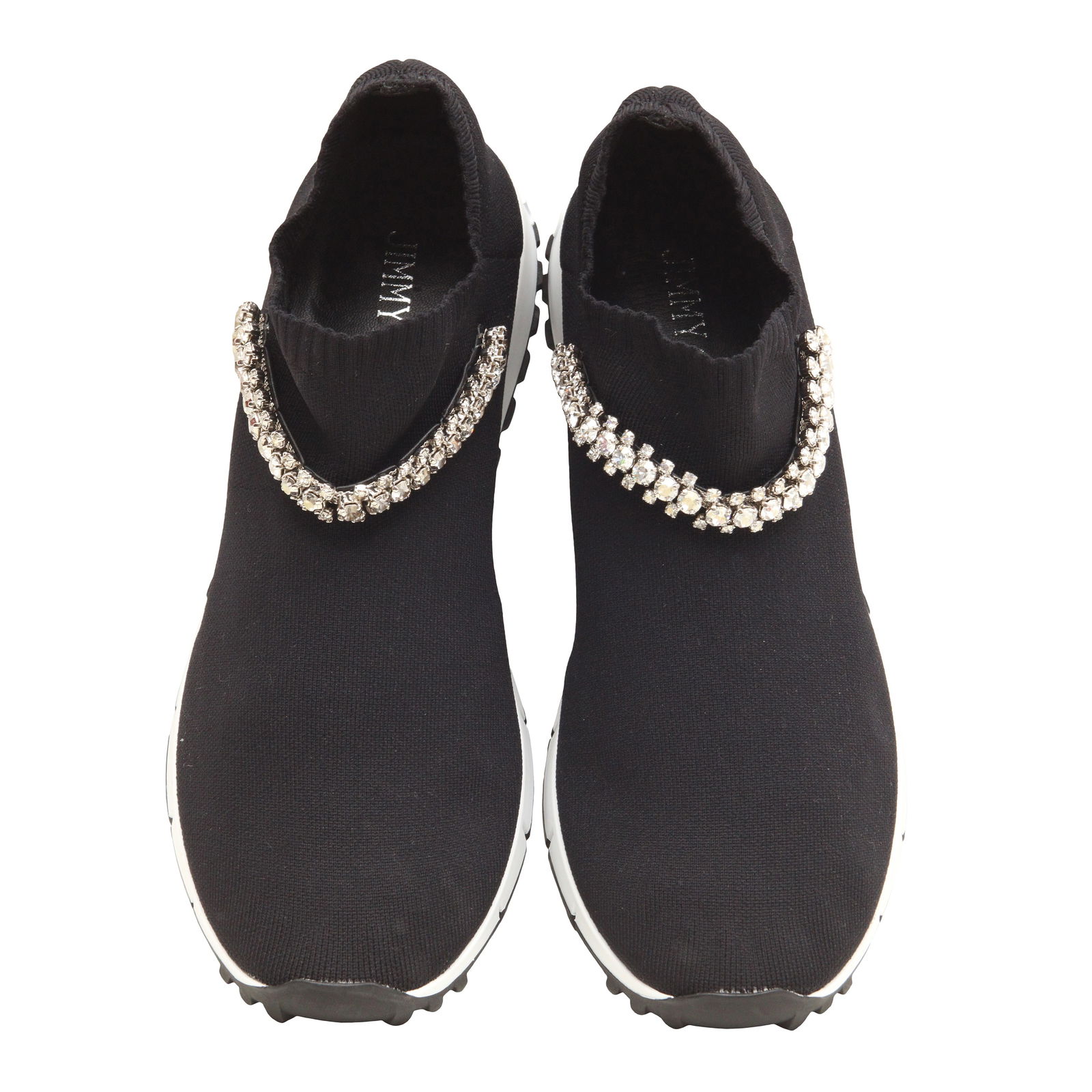 Jimmy Choo Black Verona Sneaker - Size 40 - 2