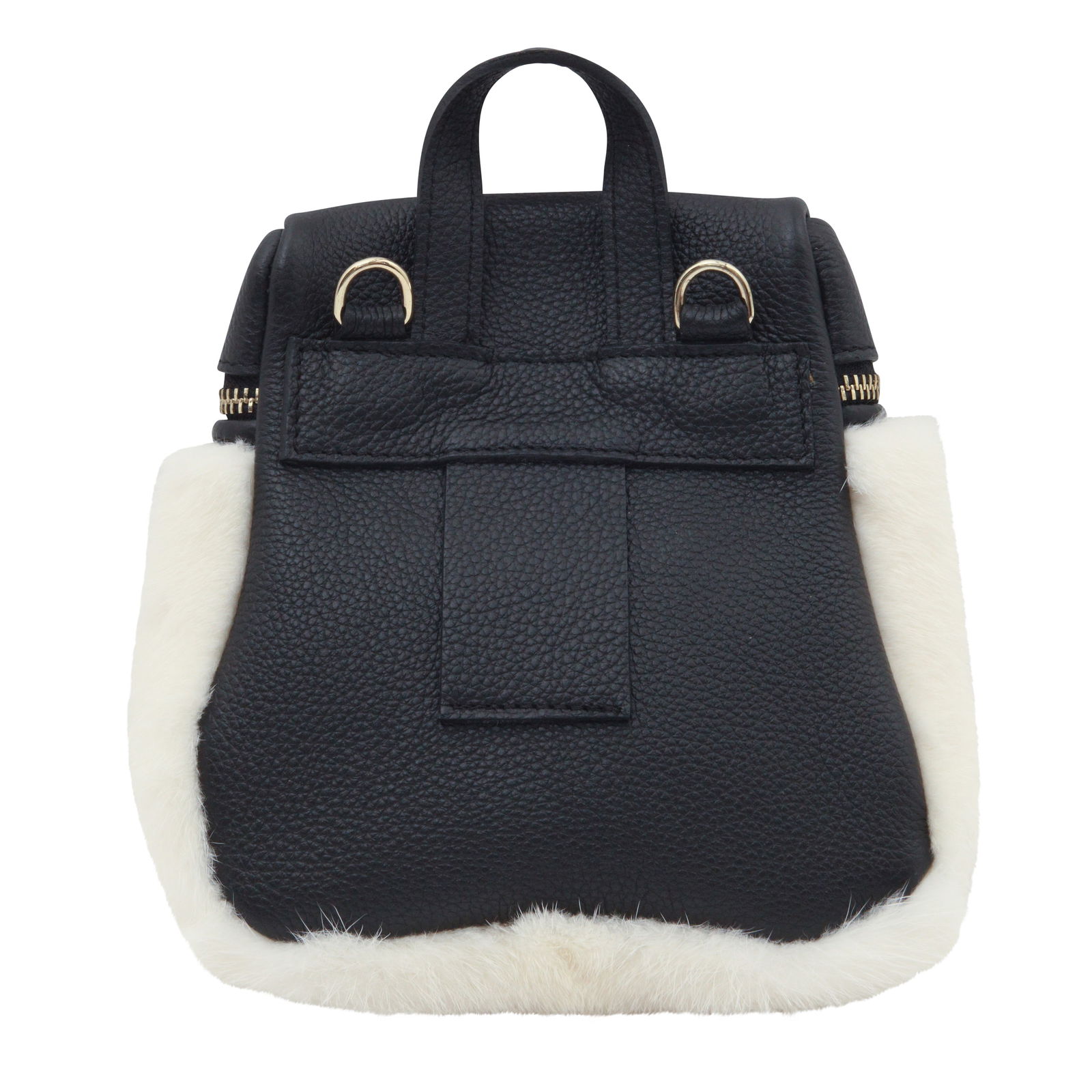 De Nicola White Mink Mini Backpack - 2