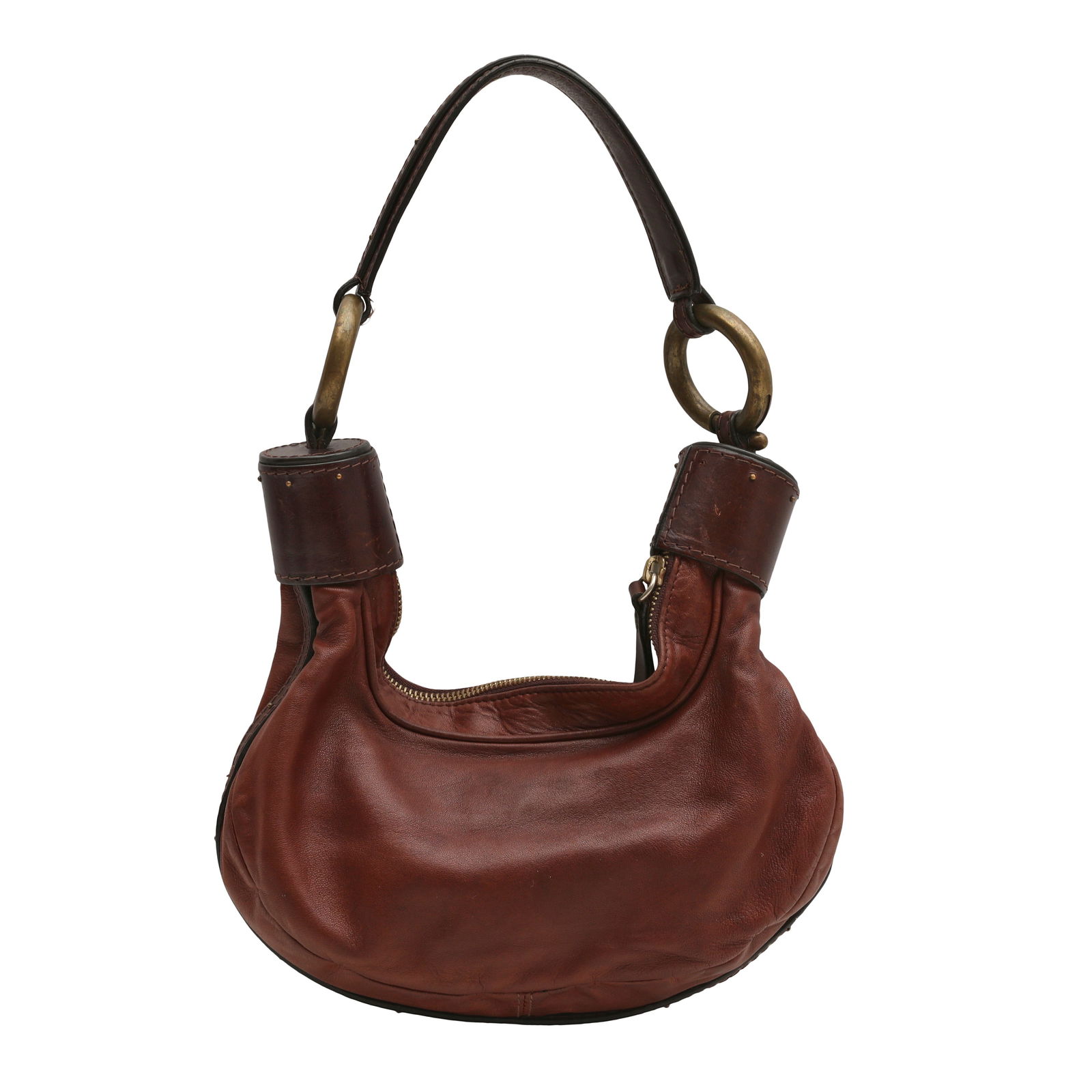 Chloe Brown Small Hobo Bag - 3