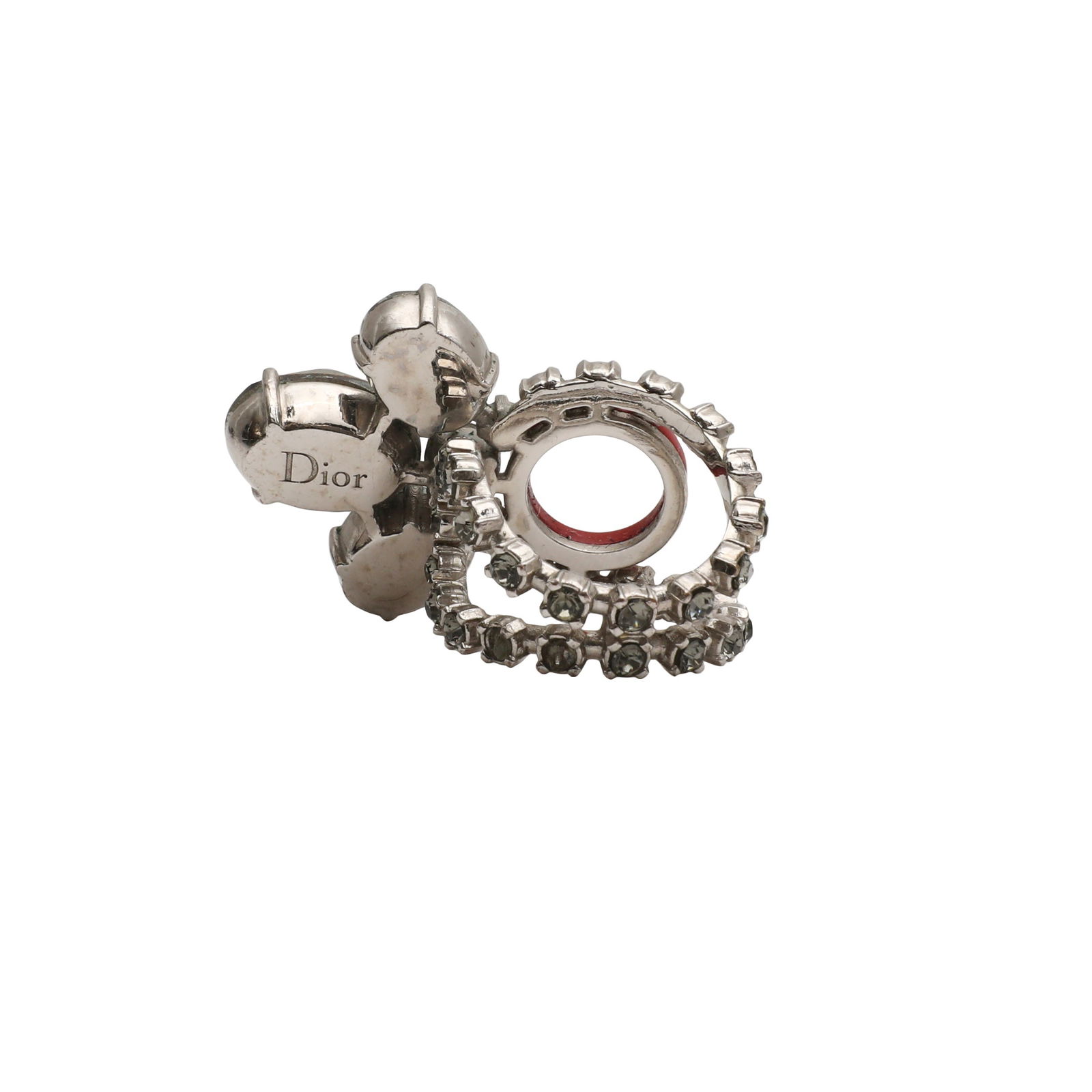 Dior Open Flower Statement Dress Ring - 2