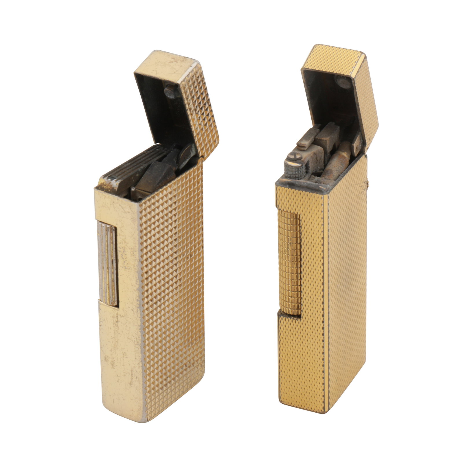 Two Cigarette Lighters Gold-plated - 4