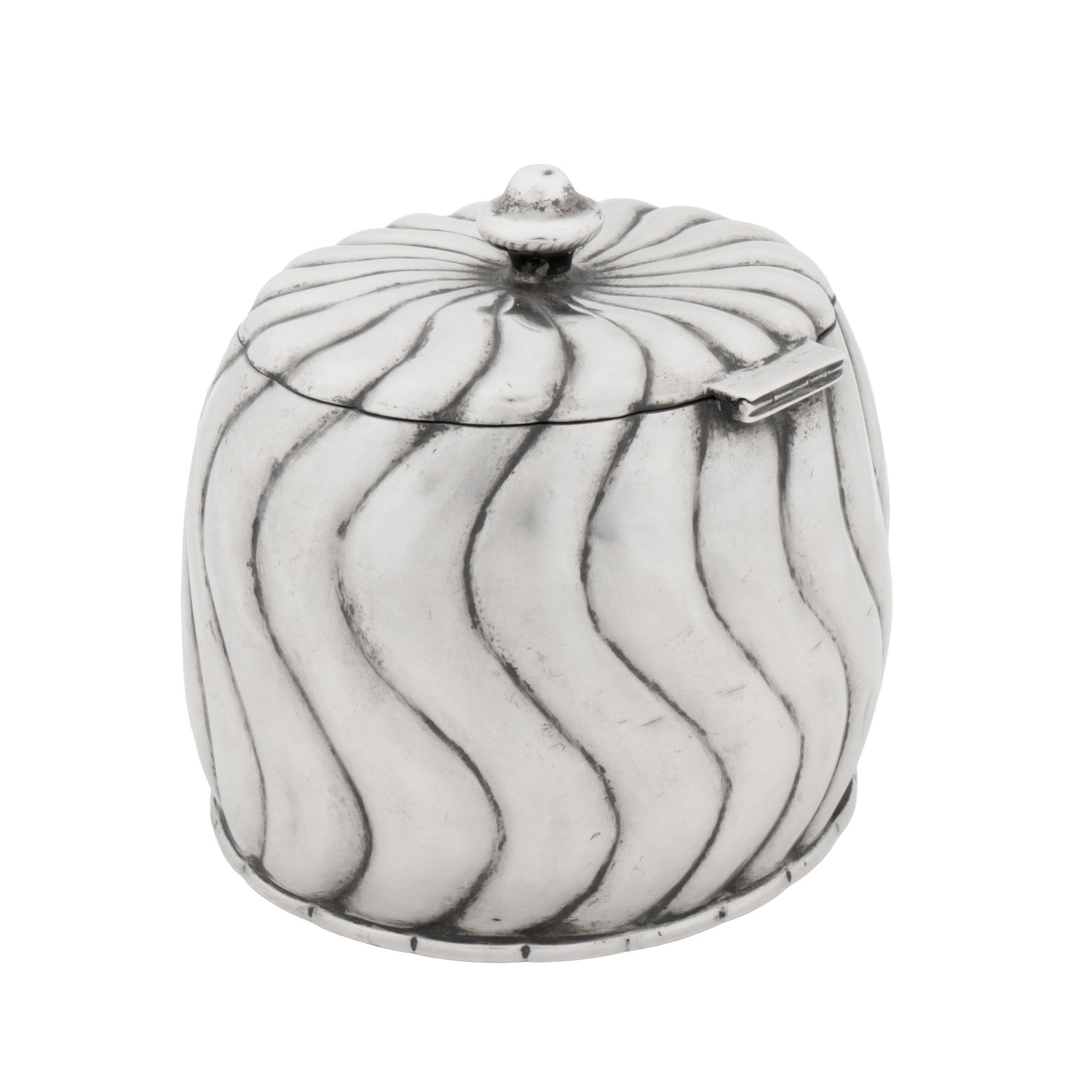 Bucharest 1926-37 An early 20th century Romanian 800 standard silver sugar box or tea caddy - 3