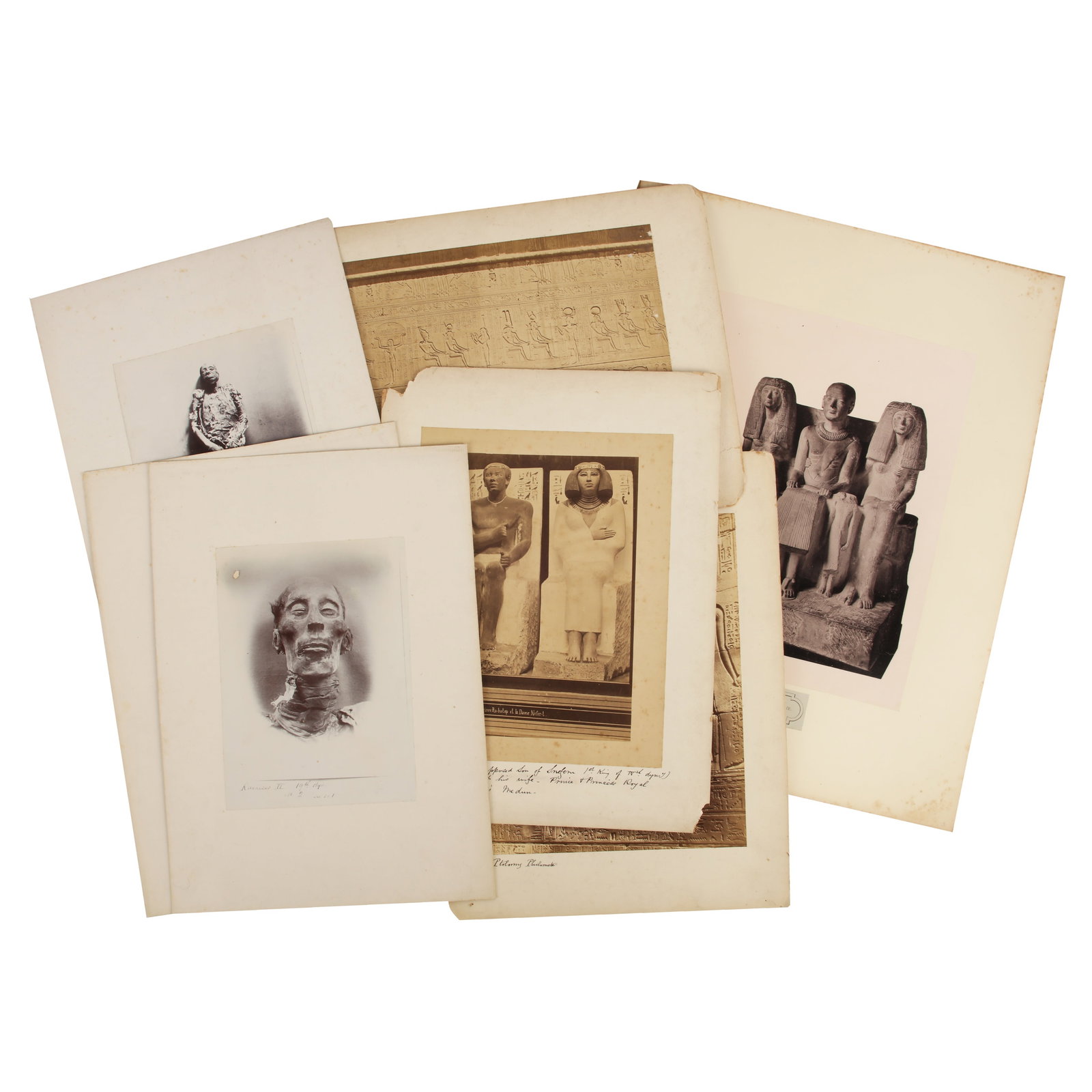 Egyptology Interest Museum Documentation, c.1880s -1890s (1 of 1)