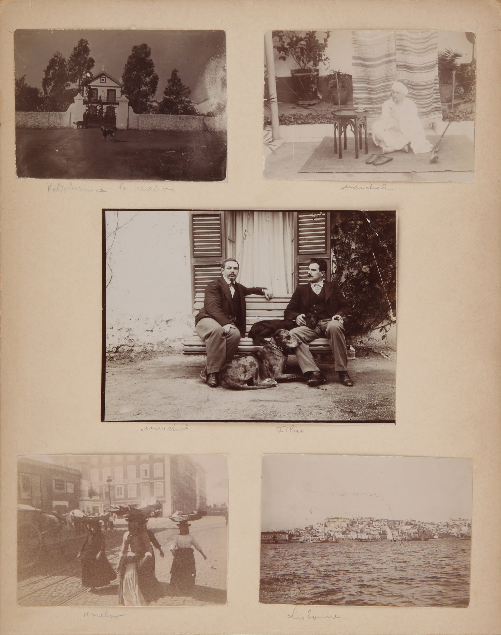 Russia Interest Album featuring early industry, c.1900: An album of approx. (100) toned early silver prints, image sizes 5.5 x 8cm (smallest) to 8.5 x 11cm (largest), most captioned in pencil. Featuring images of industrial sites, such as oil drilling site