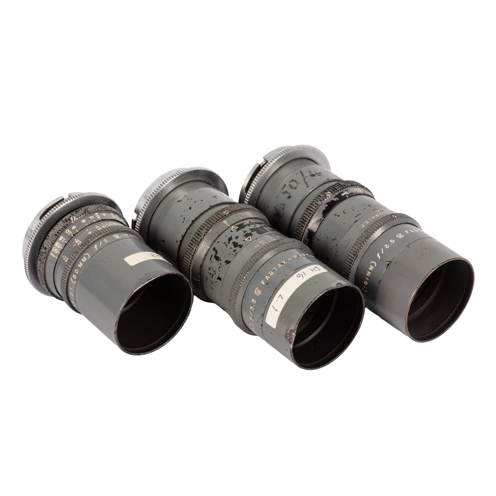 Military Lenses A Selection of Wollensak Fastax Raptar Military Cine Lenses (1 of 1)