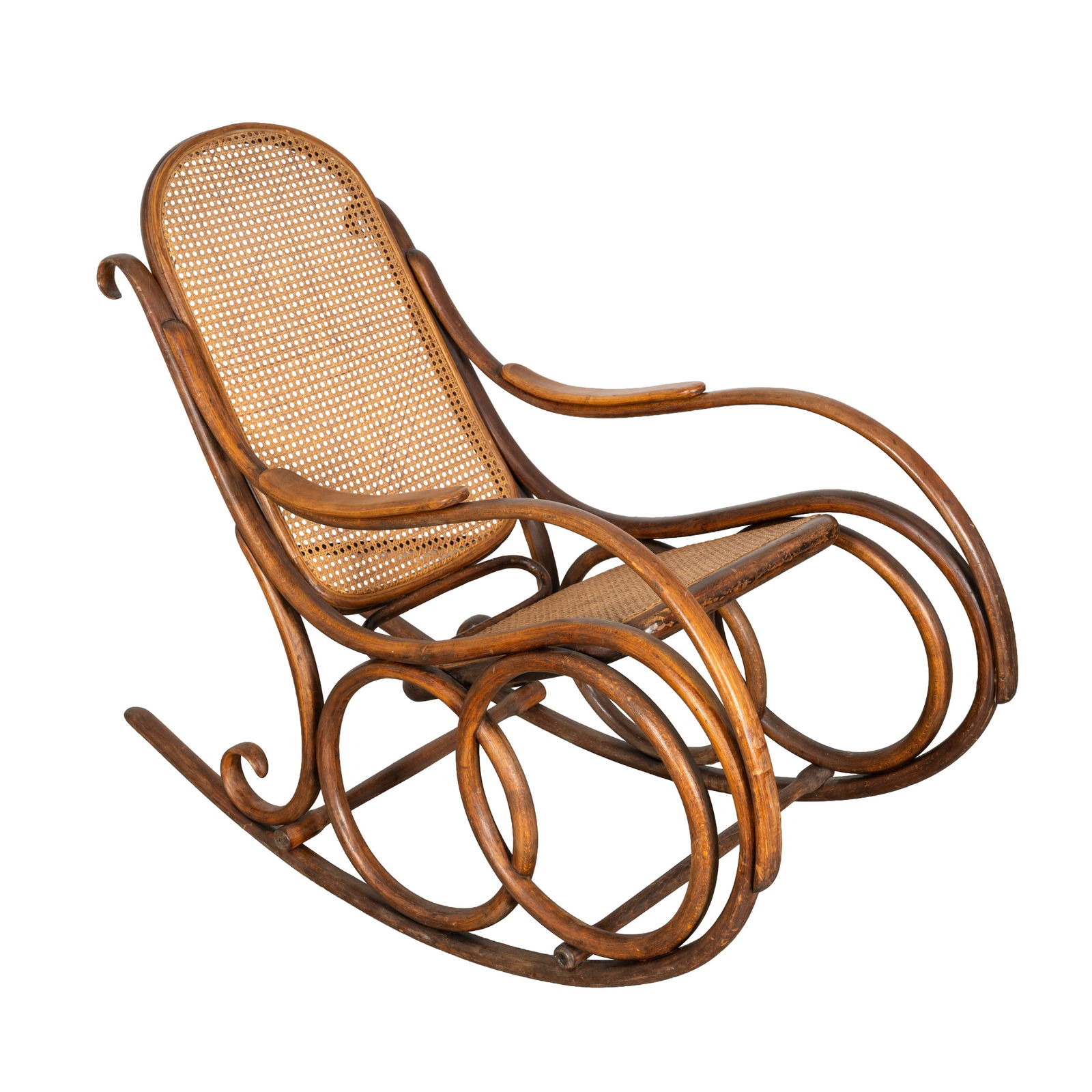 Thonet or Fischel, Europe Bentwood rocker (1 of 1)