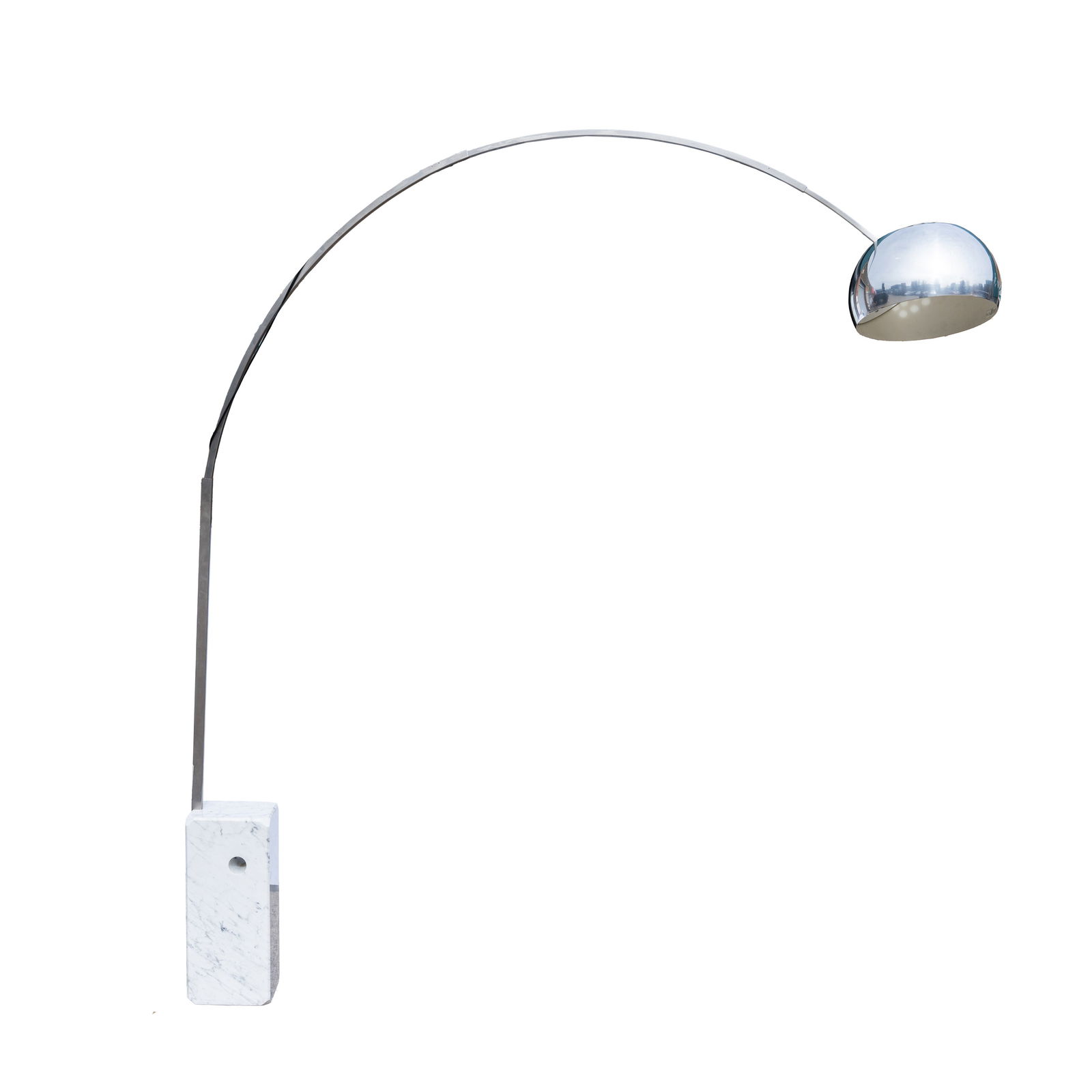 Achille (Italian 1918-2002) and Pier Castiglioni (Italian (1913-1968) for Flos 'Arco' floor lamp (1 of 1)