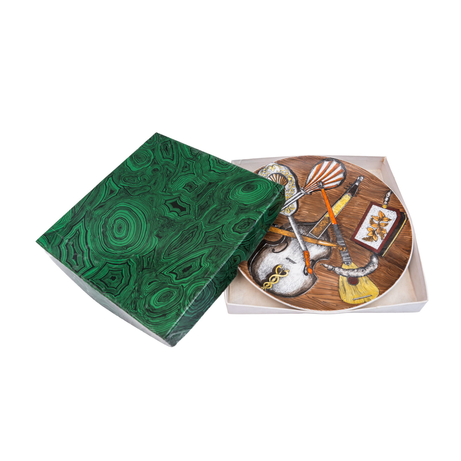 Piero Fornasetti (Italian 1913-1988) 'Strumenti Musicali' Plate (1 of 1)