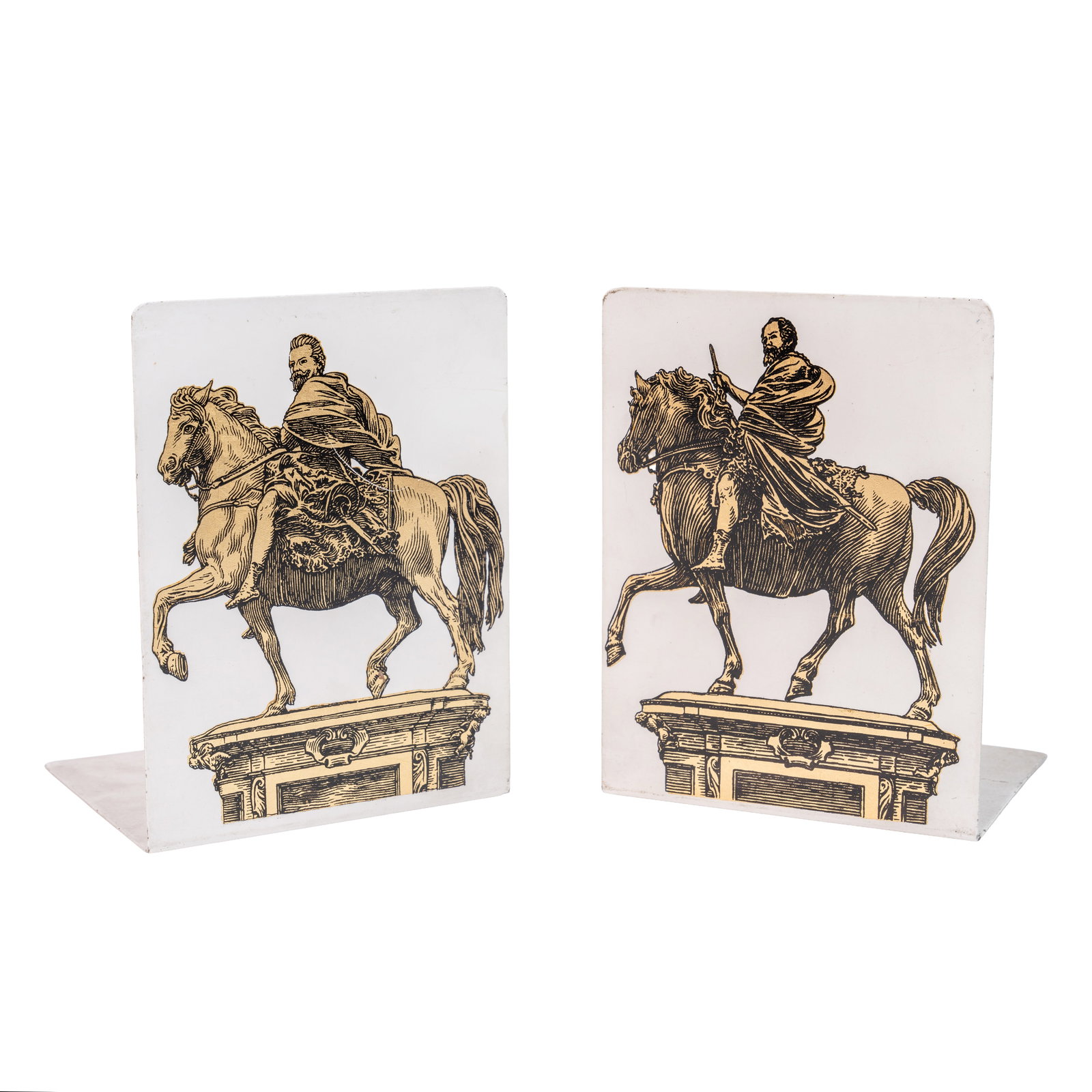 Piero Fornasetti (Italian 1913–1988) Pair of bookends (1 of 1)