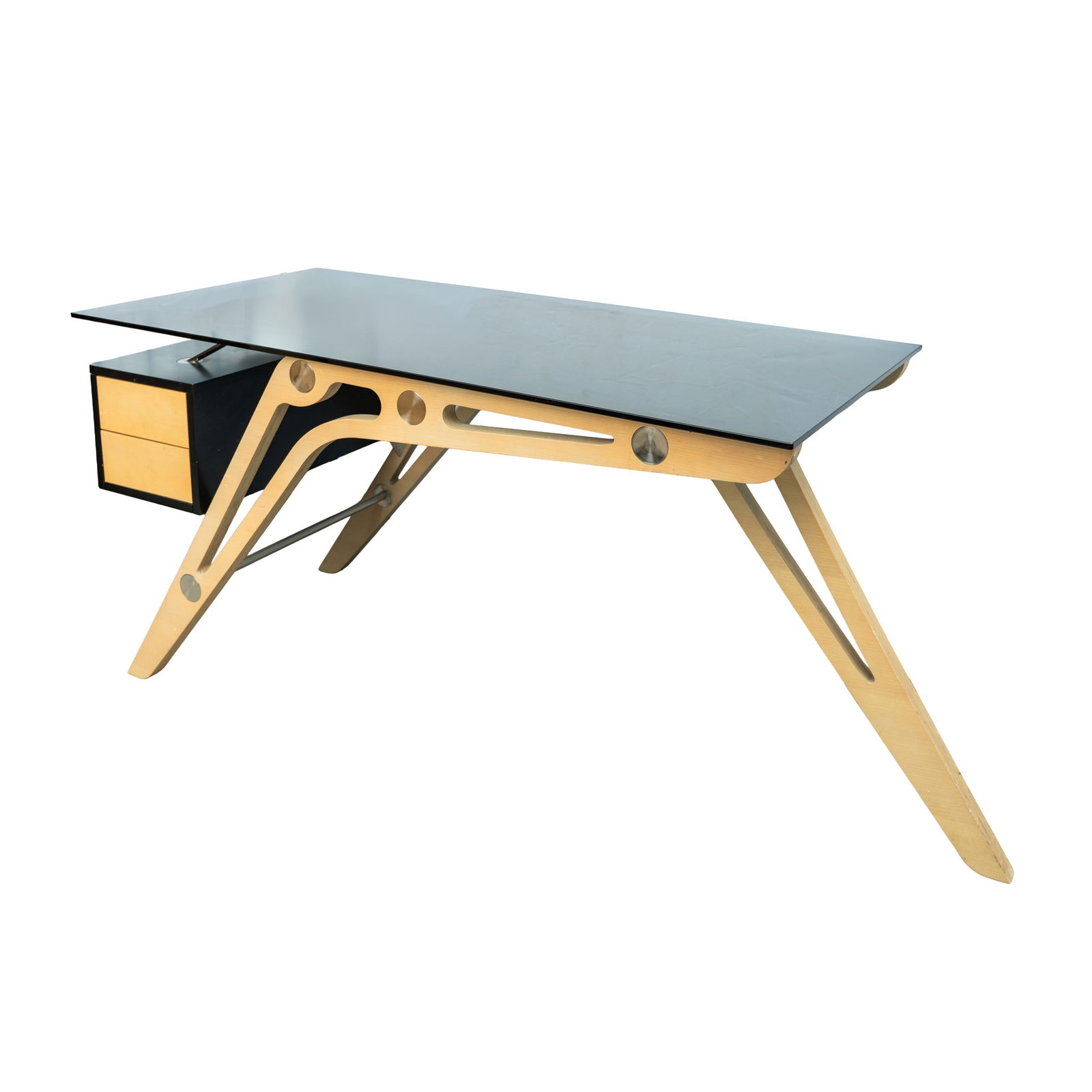 Carlo Molino (Italian 1905 to 1973) for Zanotta, Italy 'Cavour' Desk (1 of 1)