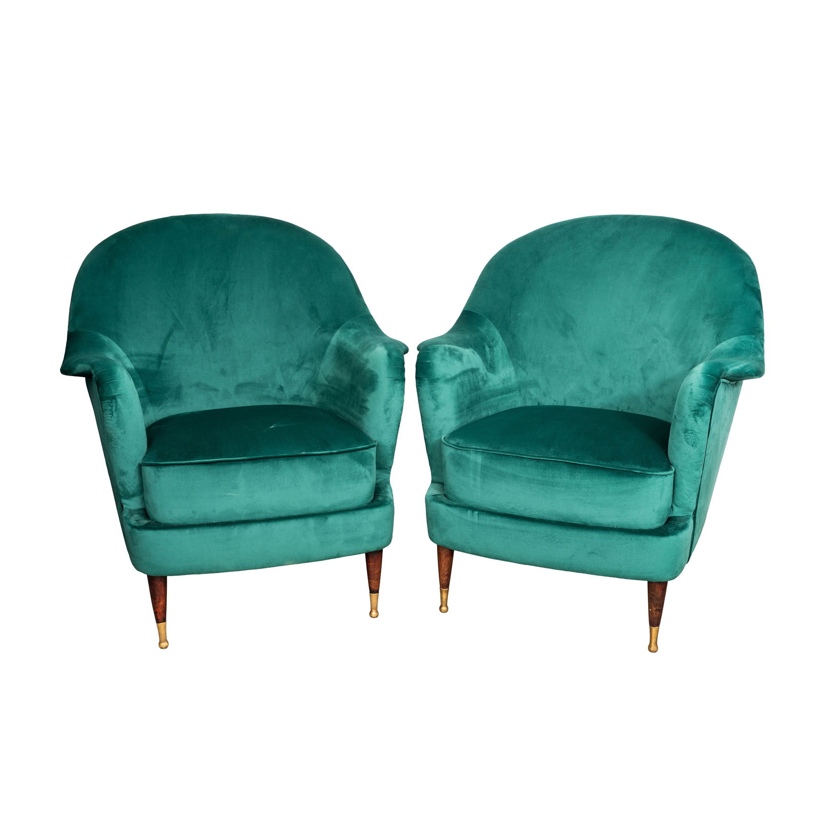 Ico Parisi (Italian 1916-1996) Pair of armchairs (1 of 1)