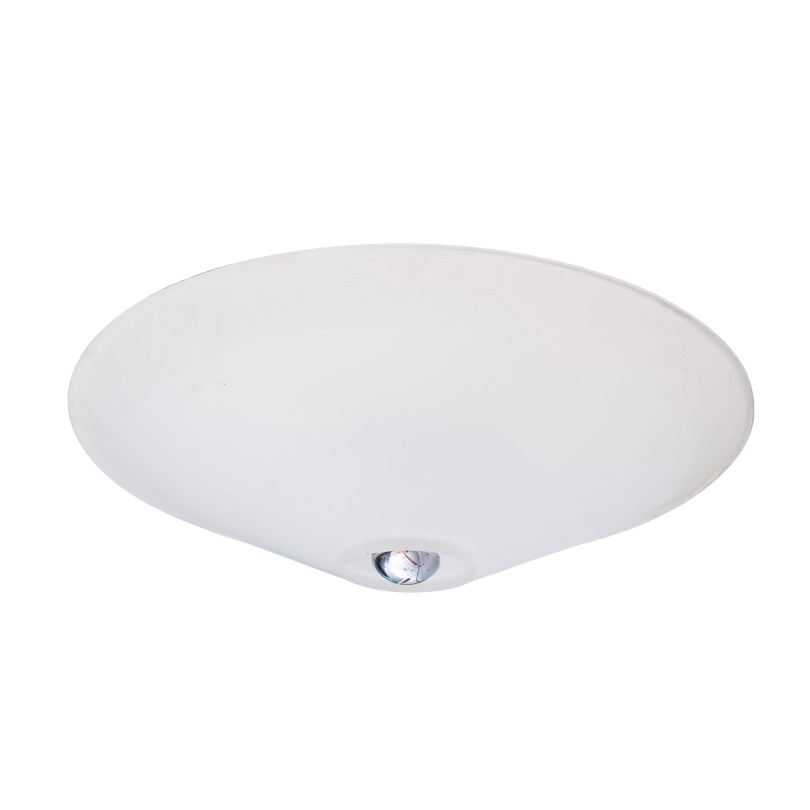 Syrah Lighting Ceiling light: Circa 1950s Frosted glass 60cm diameter Provenance:From a private Italian collection