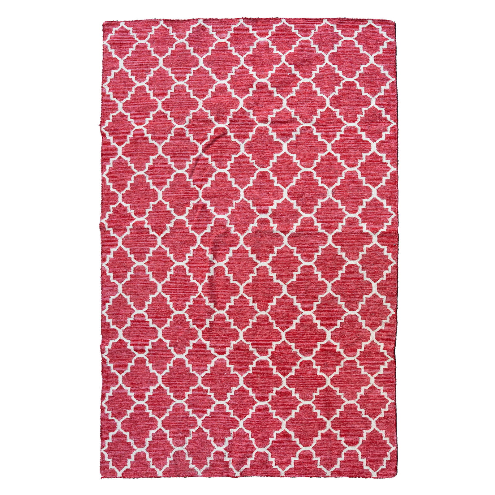 Late 20th Century, Morocco Rug: 1990s Flat weave wool 190cm high x 99cm wide Provenance:From a private Italian collection