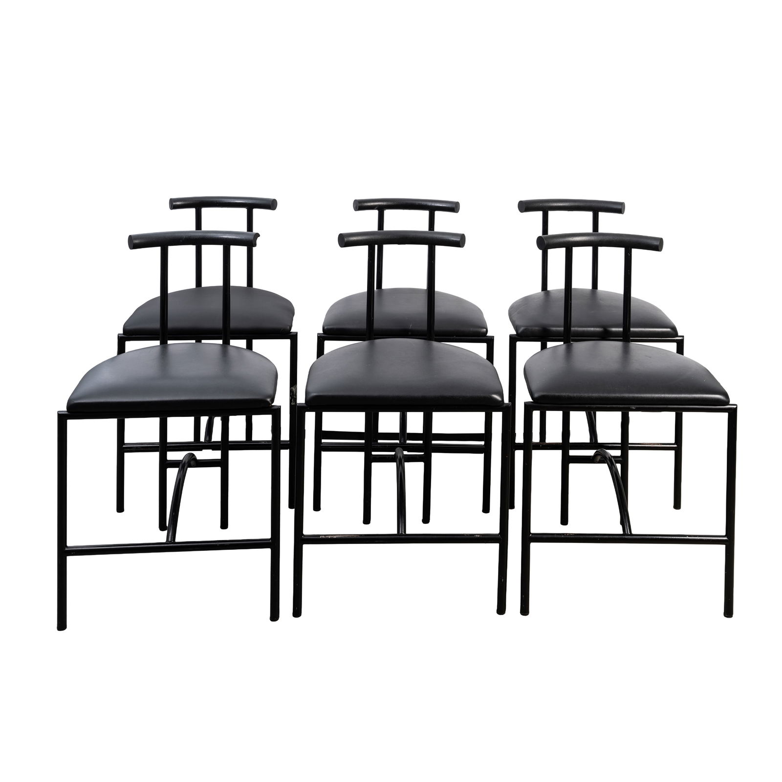 Rodney Kinsman (British, b.1943) for Bieffeplast Set of 6 'Tokyo' Dining Chairs (1 of 1)
