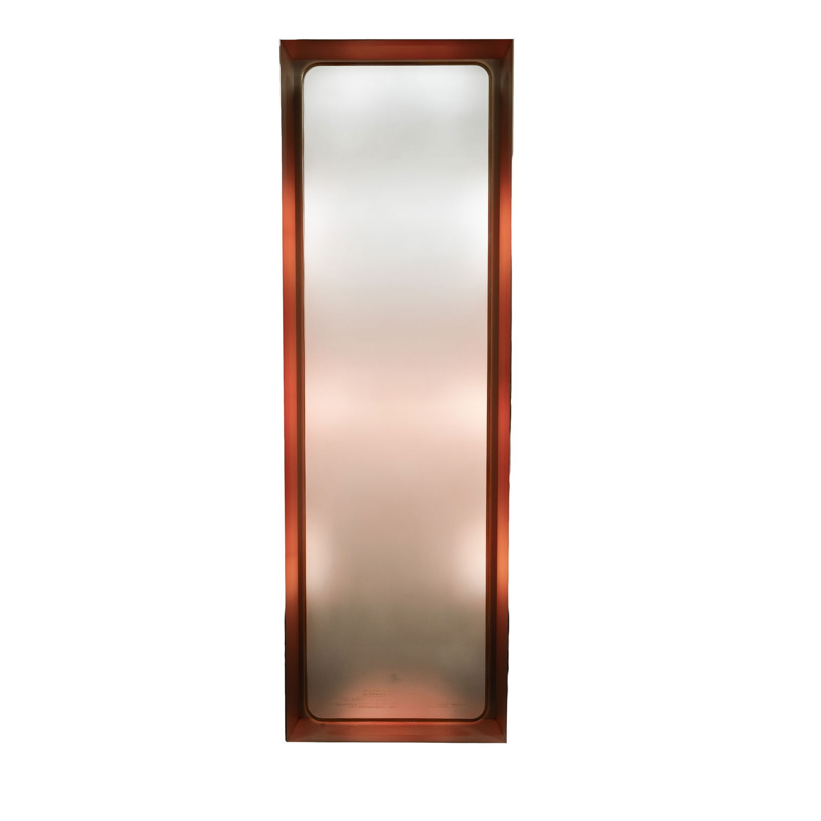 Attributed to Kartell, Italy Mirror 'Myself' Illuminated Mirror: Circa 2000s Mirrored plate, chrome 170cm high x 57cm wide 13cm deep Provenance:Purchased in 2006 at Teo Jakob, Geneva