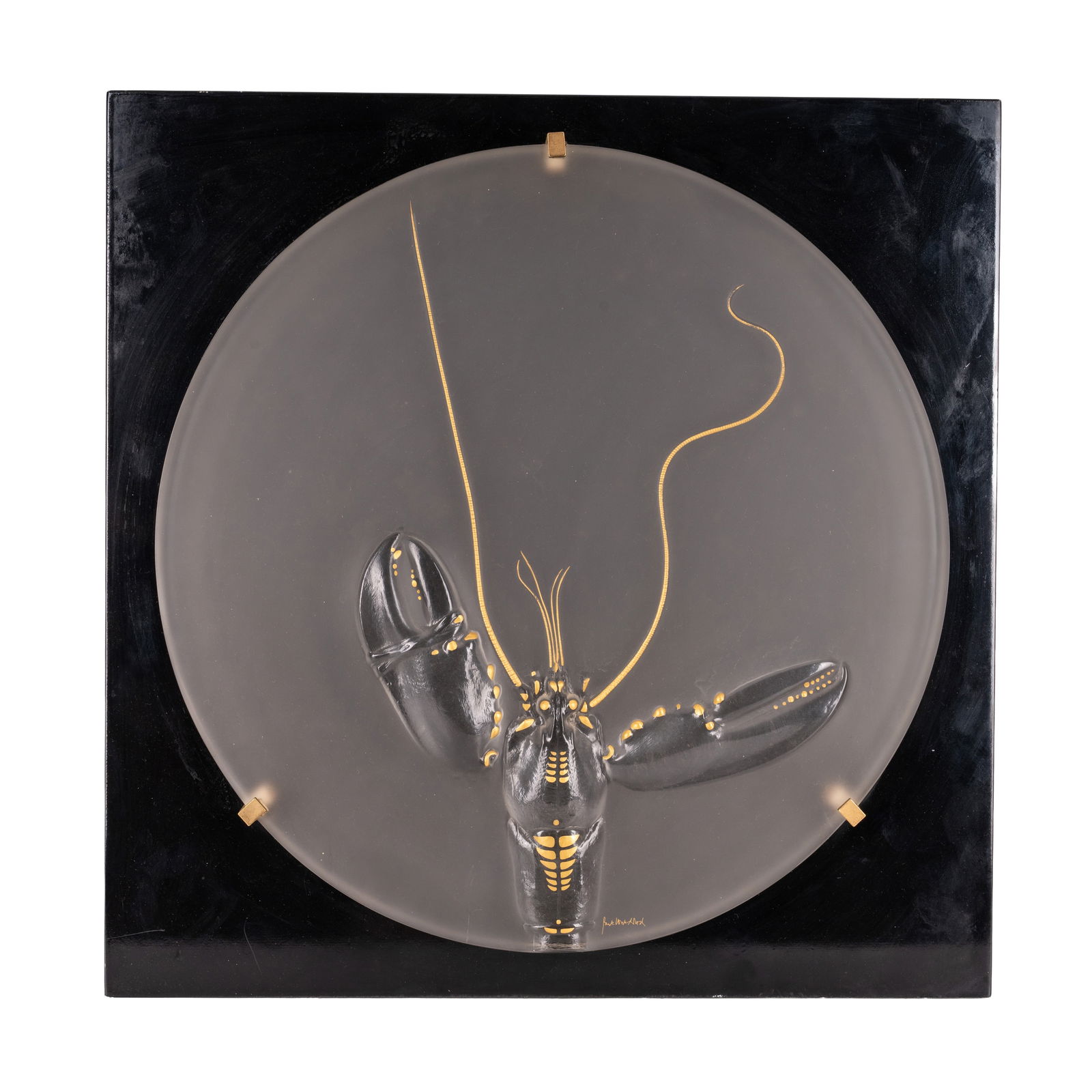 Paul Wunderlich (German 1927-2010) for Rosenthal Relief 'Lobster' Plaque (1 of 1)