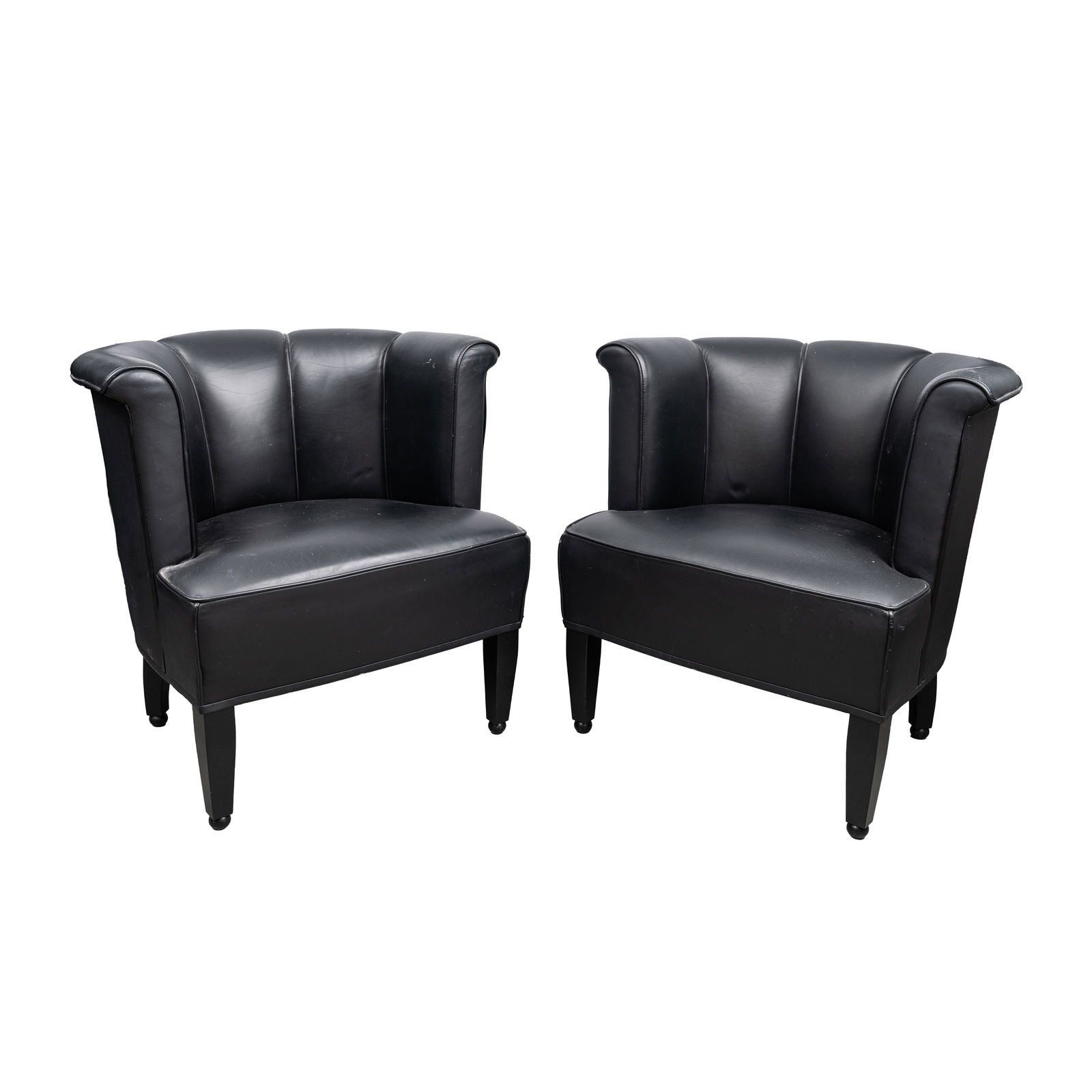 Josef Hoffmann (Austrian, 1870-1956) for Wittman, Austria Pair of Armchairs (1 of 1)