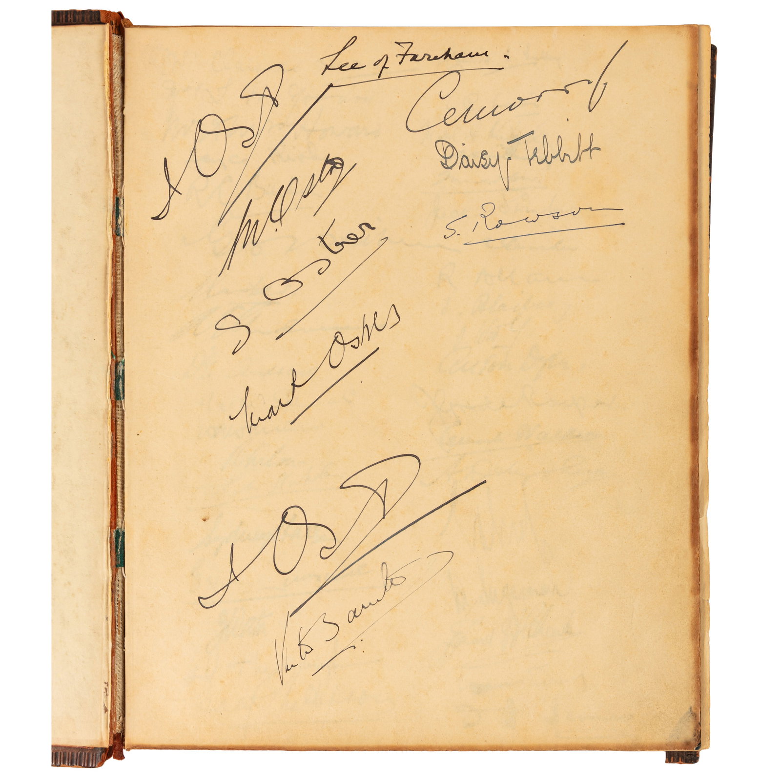 Autograph Album.- Incl. Edward, Prince of Wales c. 1930s - 7
