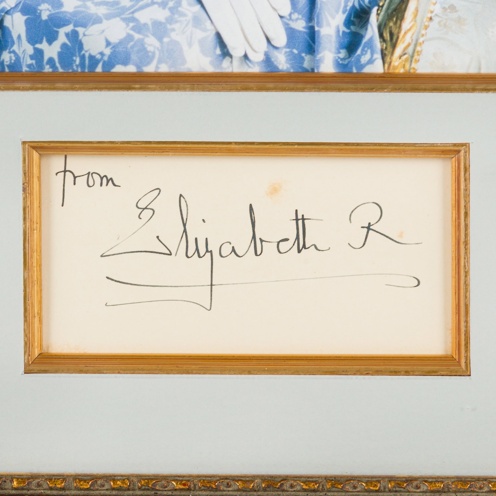 Elizabeth, The Queen Mother Ink signature - 2